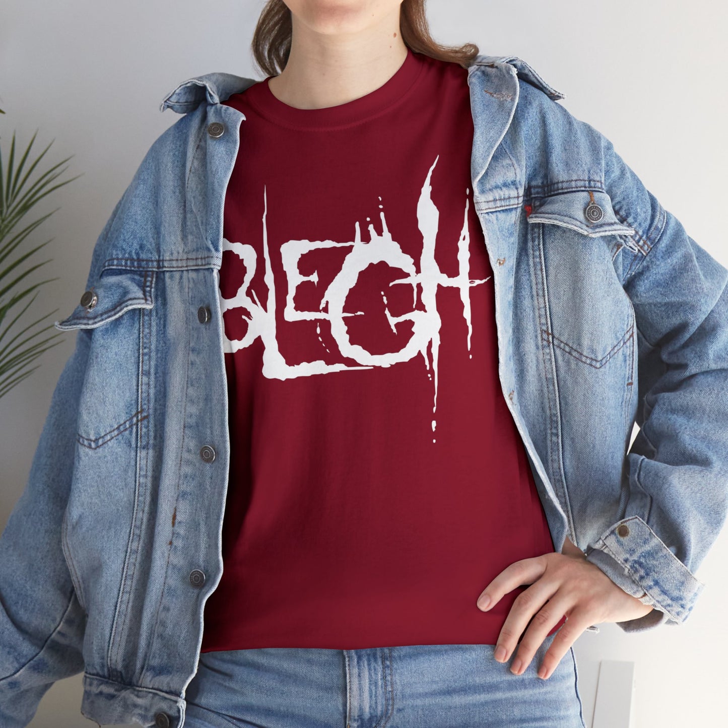 "BLEGH" Unisex Heavy Cotton Tee