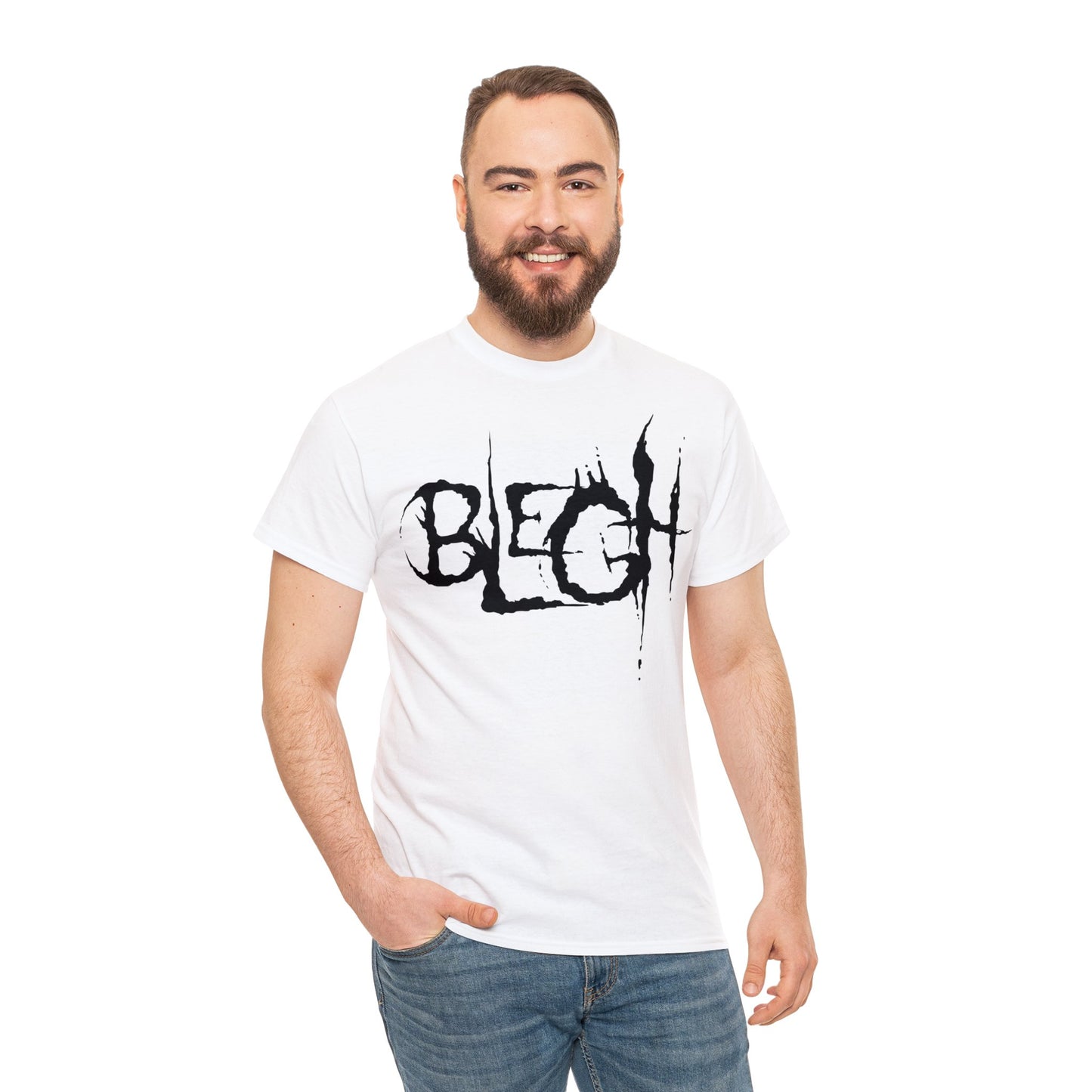 "BLEGH" Unisex Heavy Cotton Tee