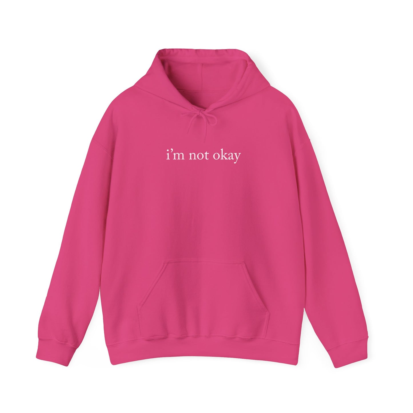 "I'm Not Okay" Unisex Heavy Blend™ Hooded Sweatshirt