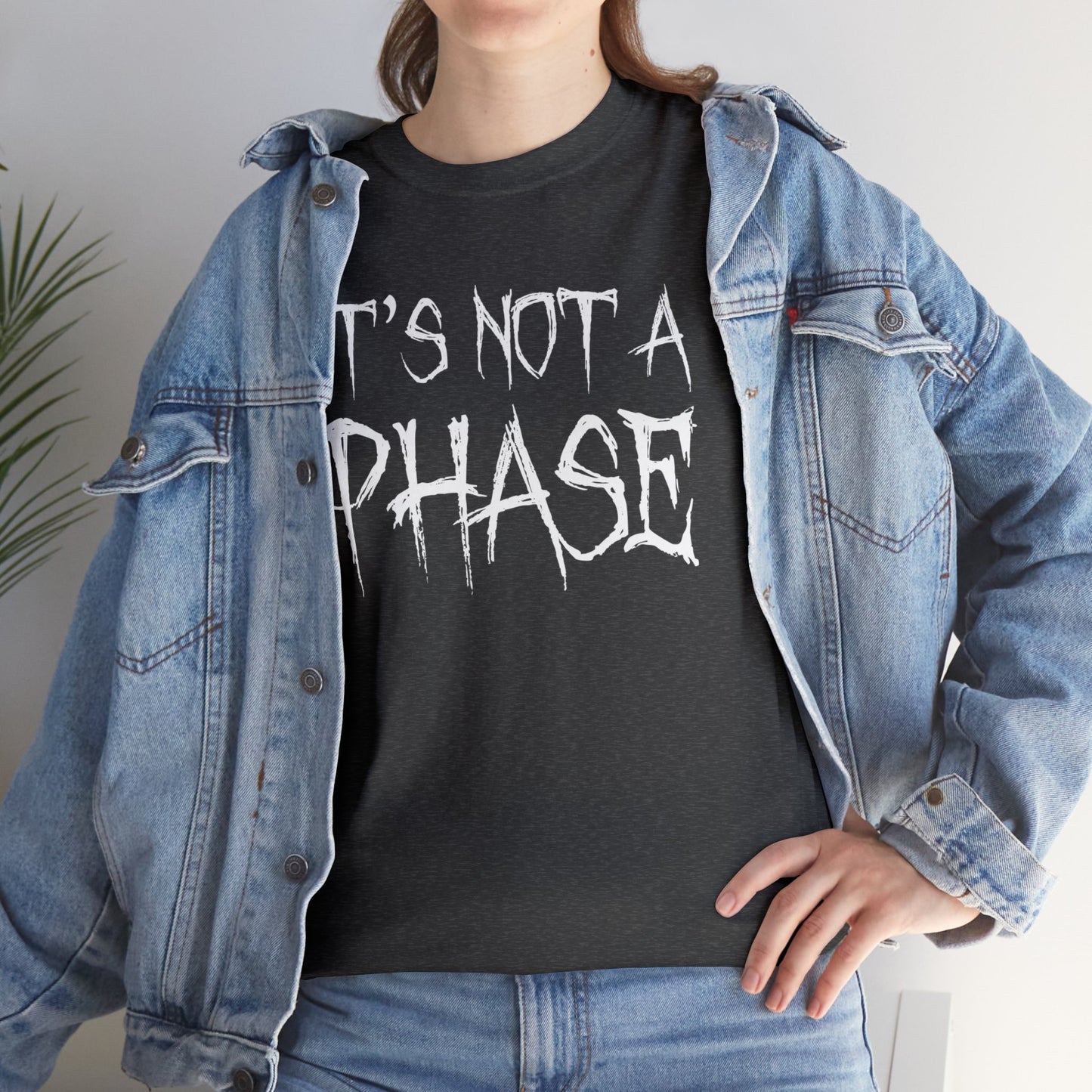 "It's Not A Phase" Unisex Heavy Cotton Tee