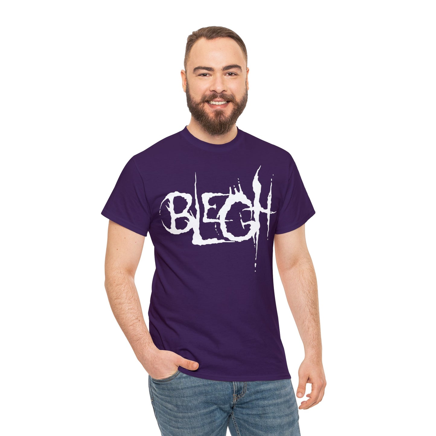 "BLEGH" Unisex Heavy Cotton Tee