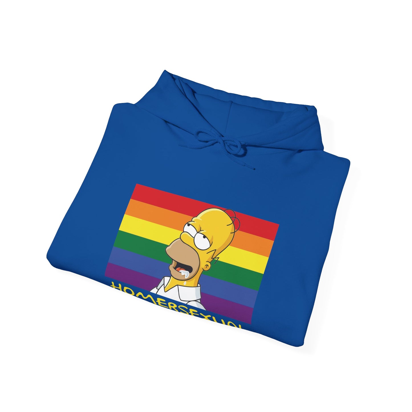 "Homersexual (The Simpsons)" Unisex Heavy Blend™ Hooded Sweatshirt