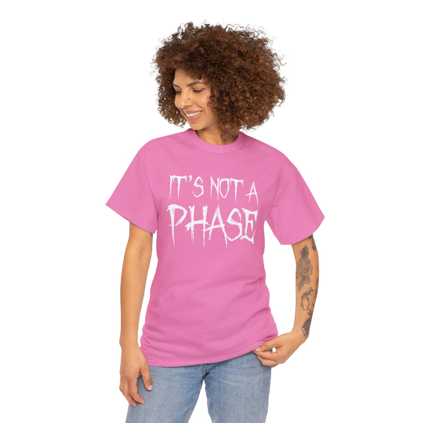 "It's Not A Phase" Unisex Heavy Cotton Tee