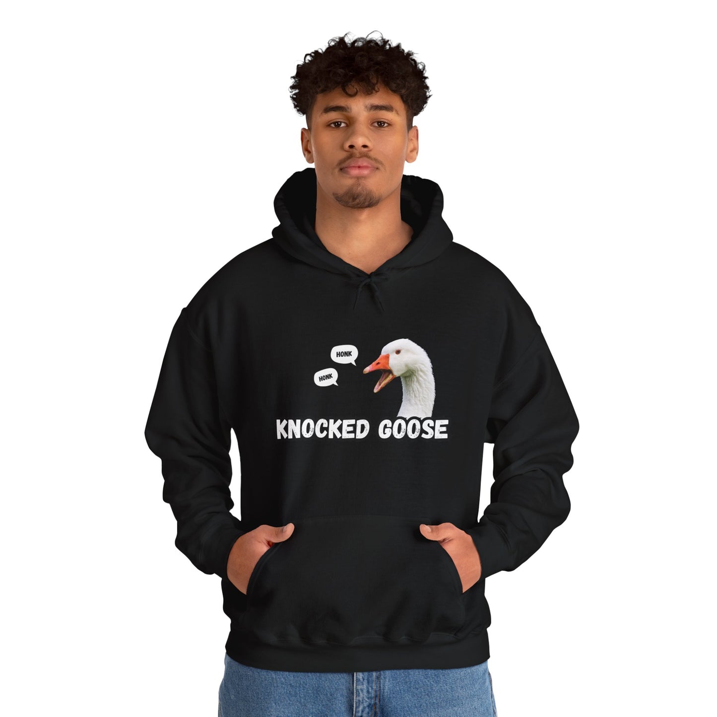 "Knocked Goose" Unisex Heavy Blend™ Hooded Sweatshirt