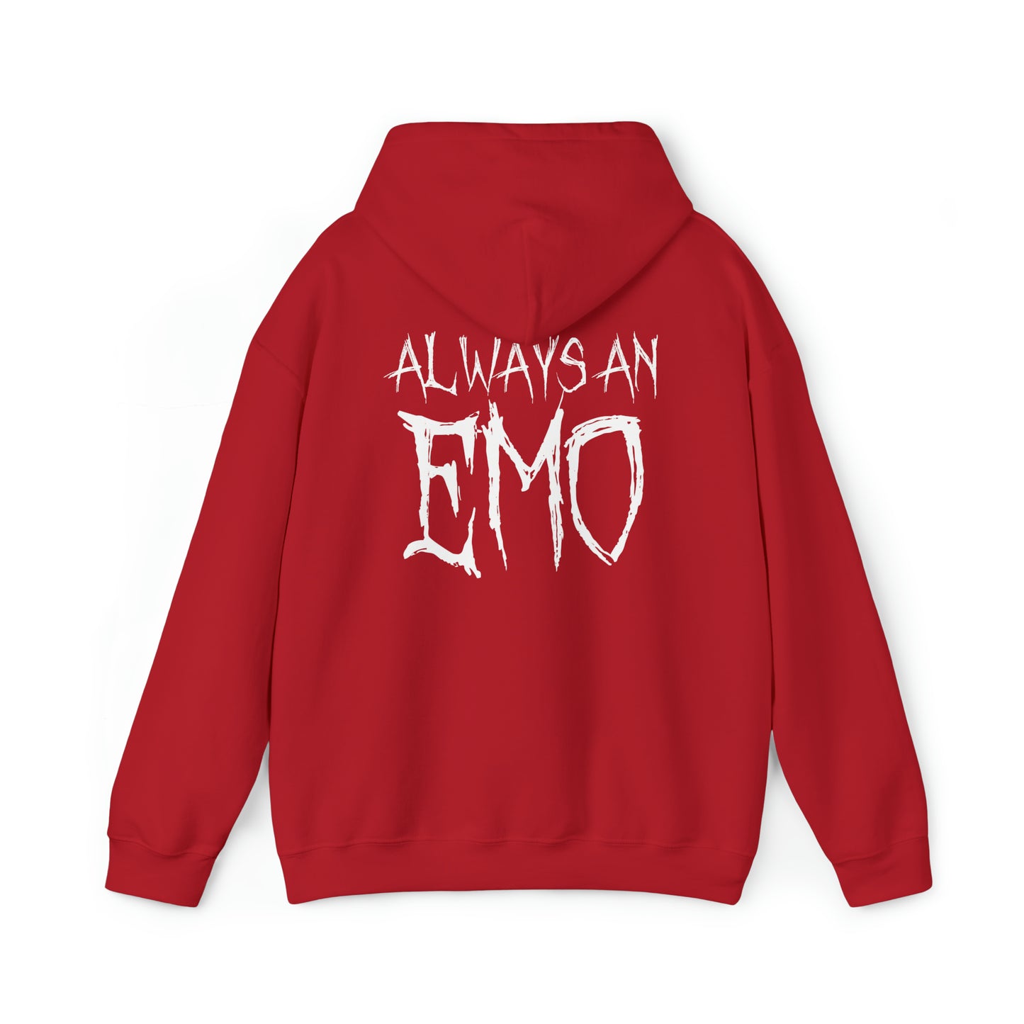 "Once An Emo, Always An Emo" Unisex Heavy Blend™ Hooded Sweatshirt