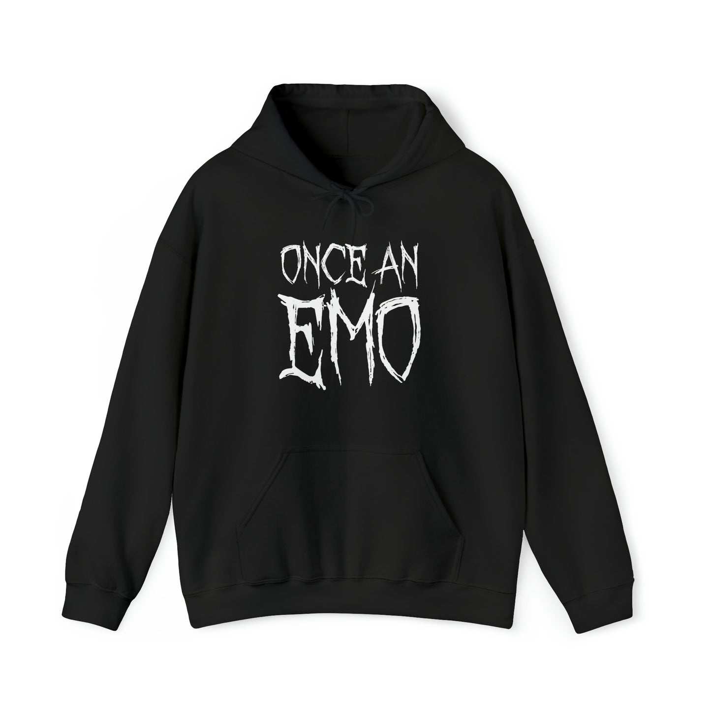 "Once An Emo, Always An Emo" Unisex Heavy Blend™ Hooded Sweatshirt
