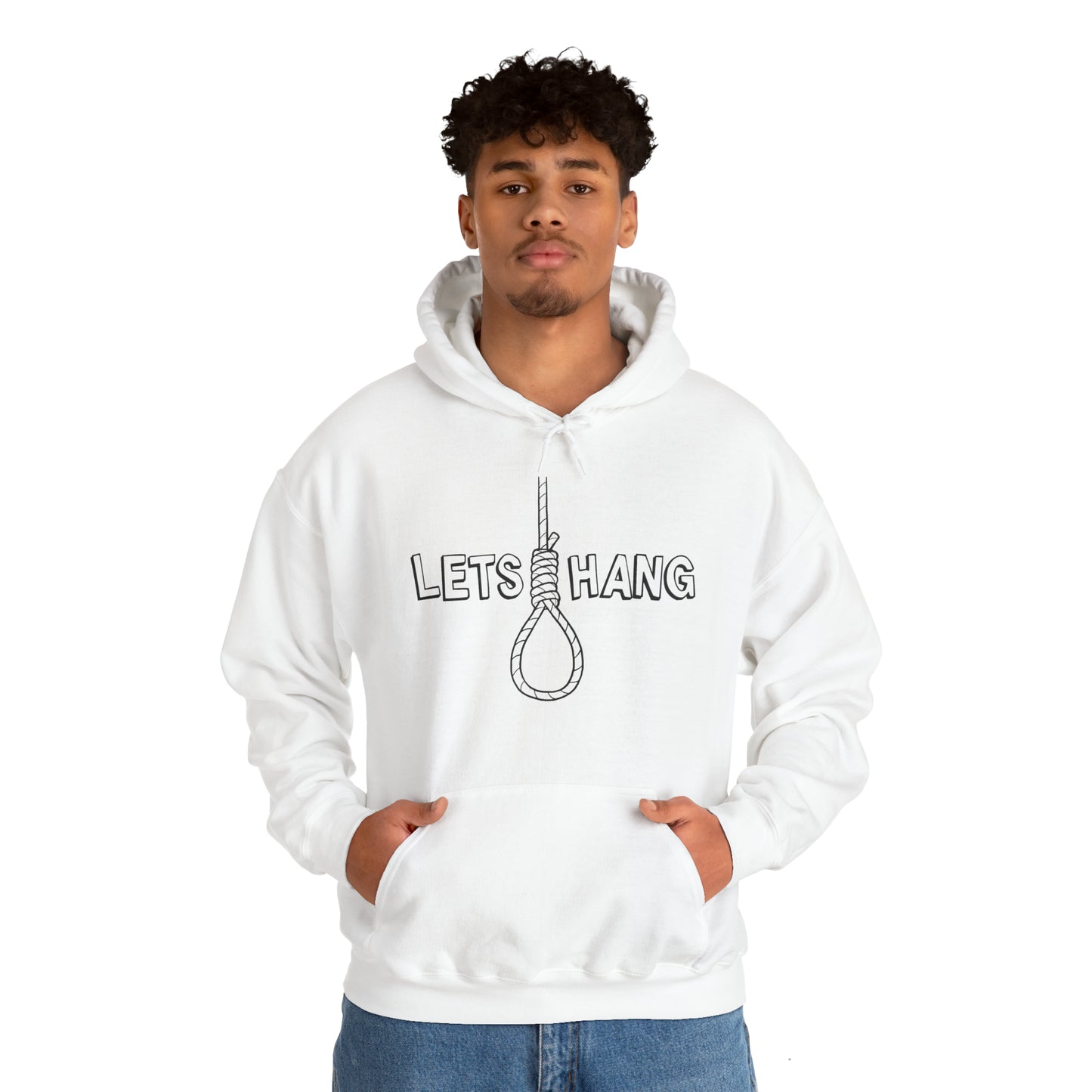 "Lets Hang" Unisex Heavy Blend™ Hooded Sweatshirt