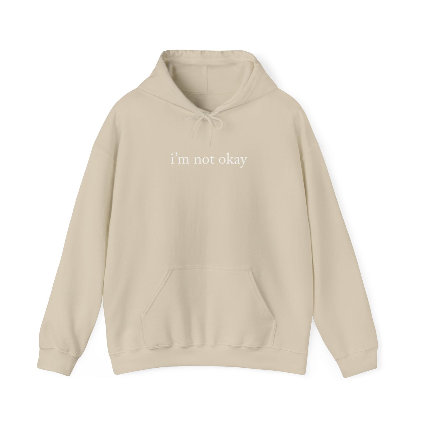 "I'm Not Okay" Unisex Heavy Blend™ Hooded Sweatshirt