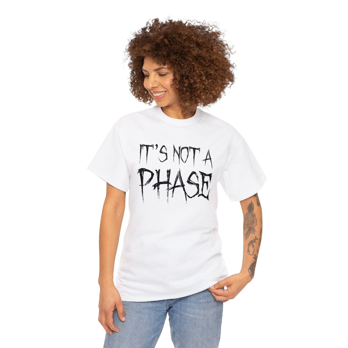 "It's Not A Phase" Unisex Heavy Cotton Tee