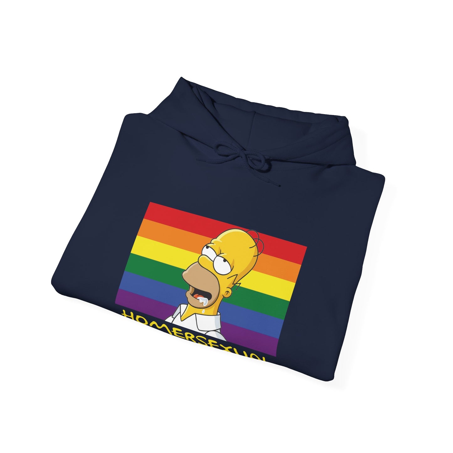 "Homersexual (The Simpsons)" Unisex Heavy Blend™ Hooded Sweatshirt