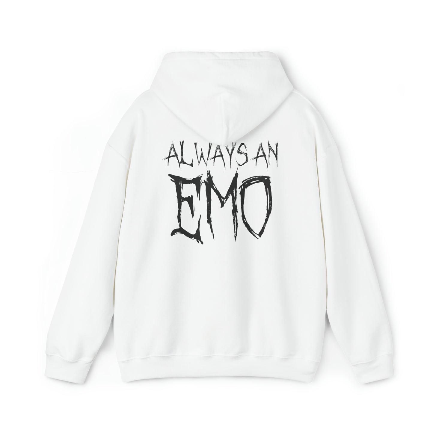 "Once An Emo, Always An Emo" Unisex Heavy Blend™ Hooded Sweatshirt