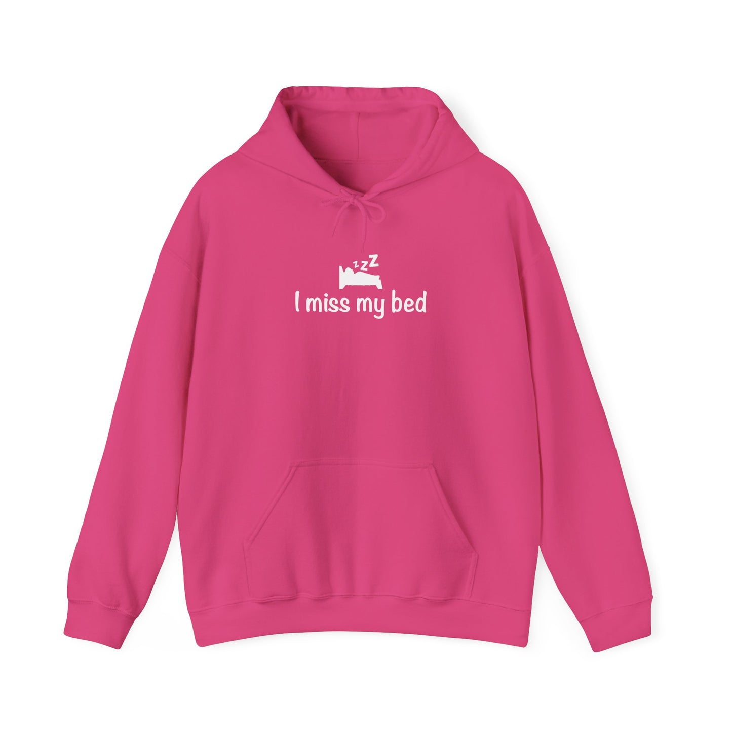 "I Miss My Bed" Unisex Heavy Blend™ Hooded Sweatshirt
