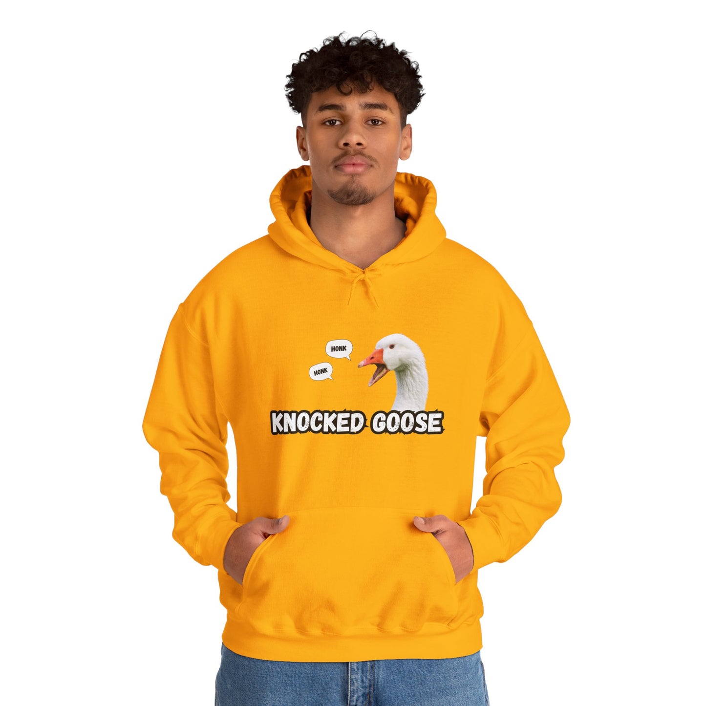 "Knocked Goose" Unisex Heavy Blend™ Hooded Sweatshirt
