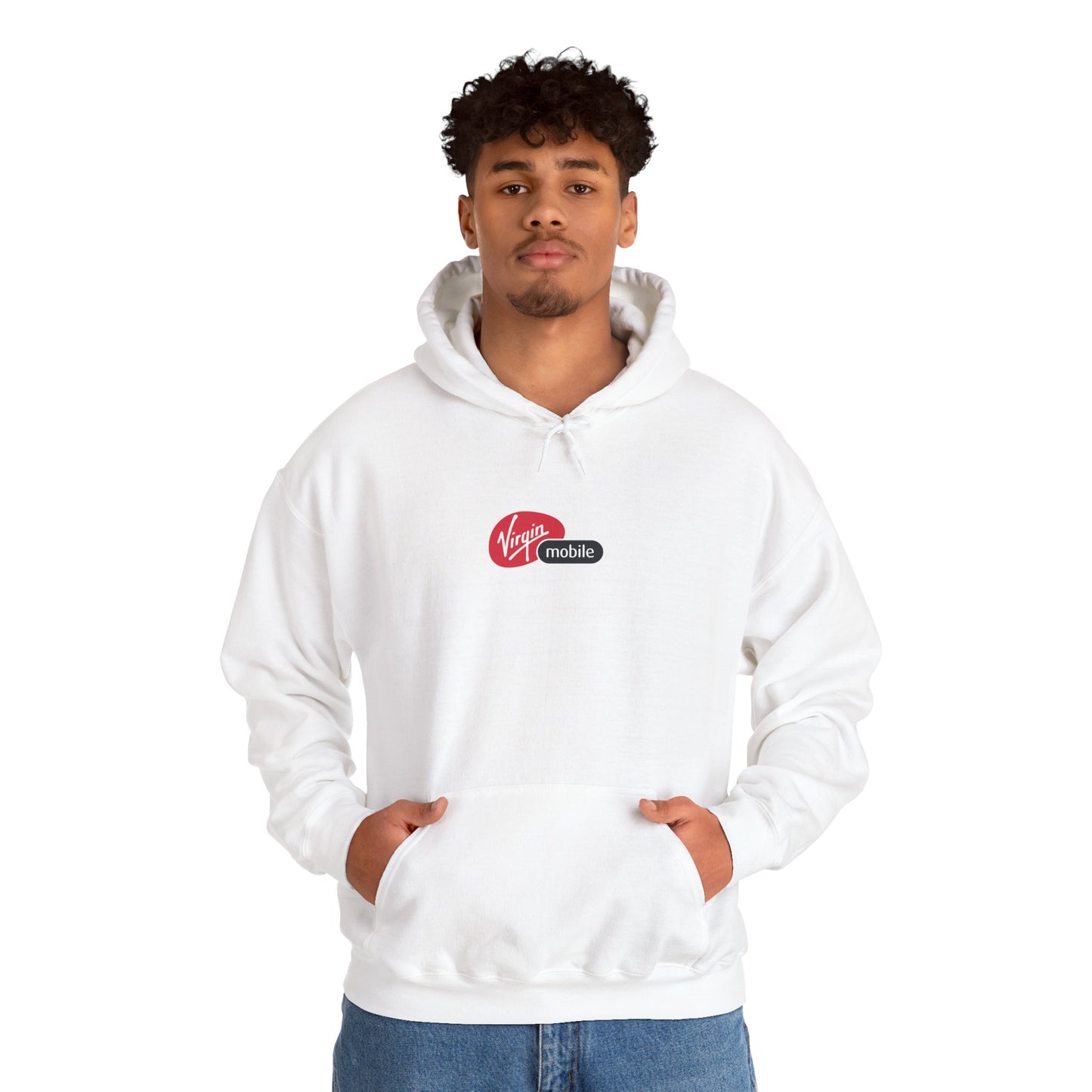 "Virgin Mobile" Unisex Heavy Blend™ Hooded Sweatshirt