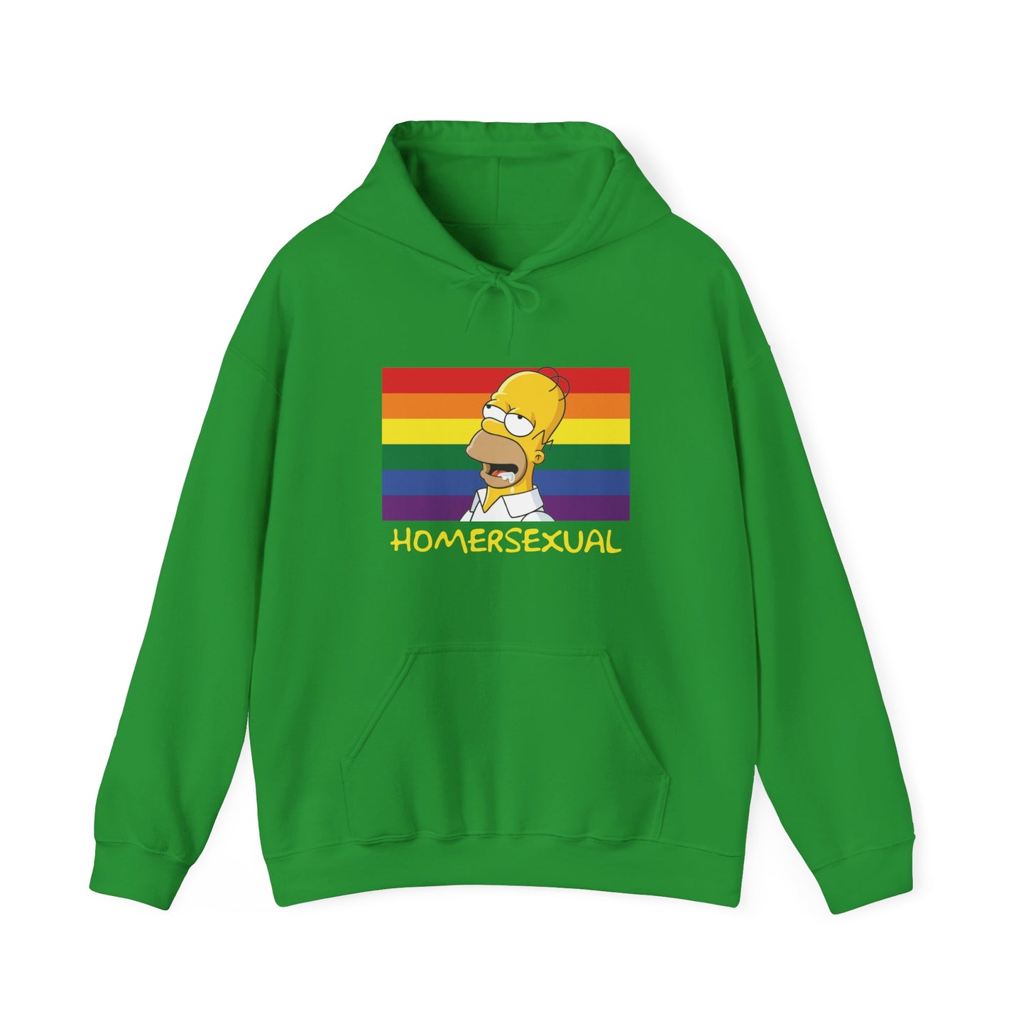 "Homersexual (The Simpsons)" Unisex Heavy Blend™ Hooded Sweatshirt