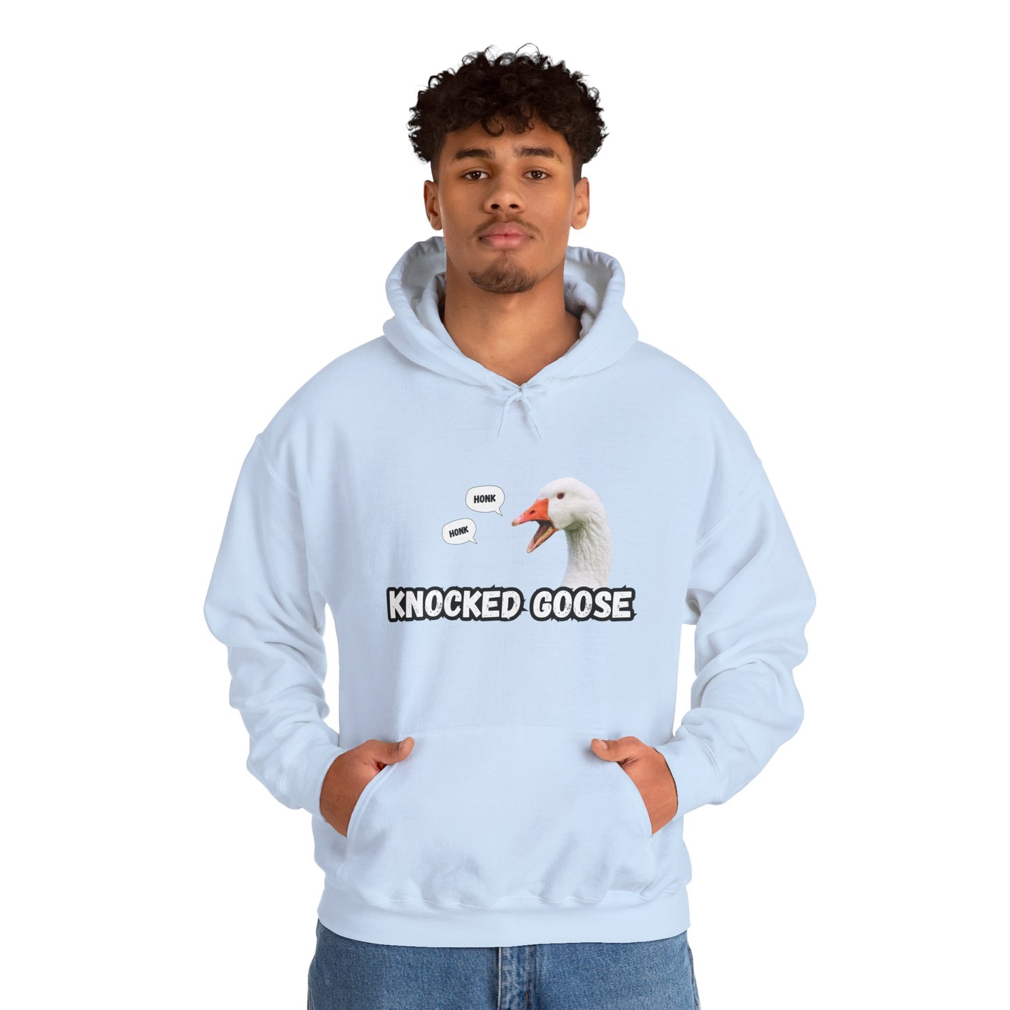 "Knocked Goose" Unisex Heavy Blend™ Hooded Sweatshirt