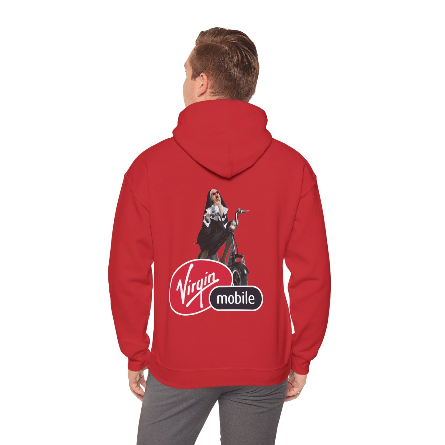 "Virgin Mobile" Unisex Heavy Blend™ Hooded Sweatshirt