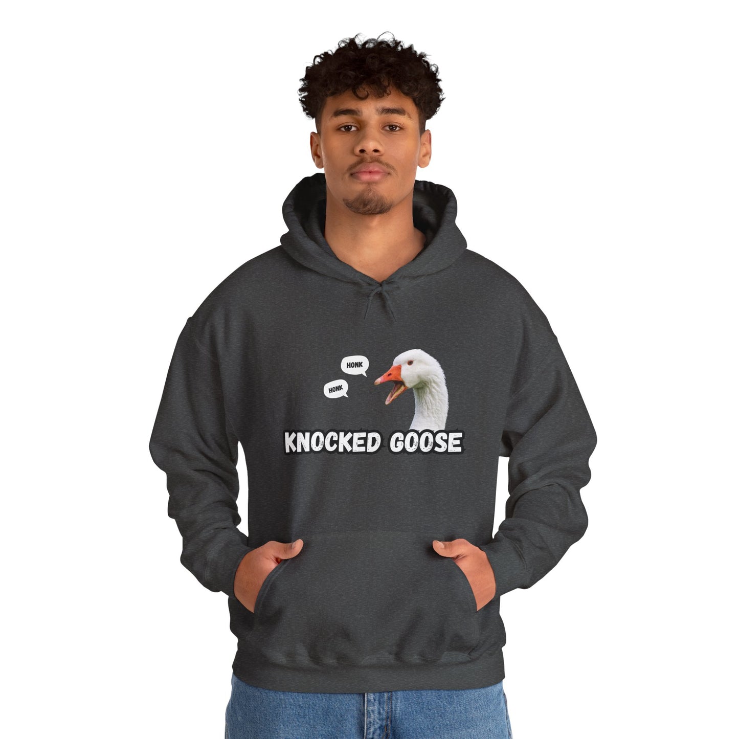 "Knocked Goose" Unisex Heavy Blend™ Hooded Sweatshirt