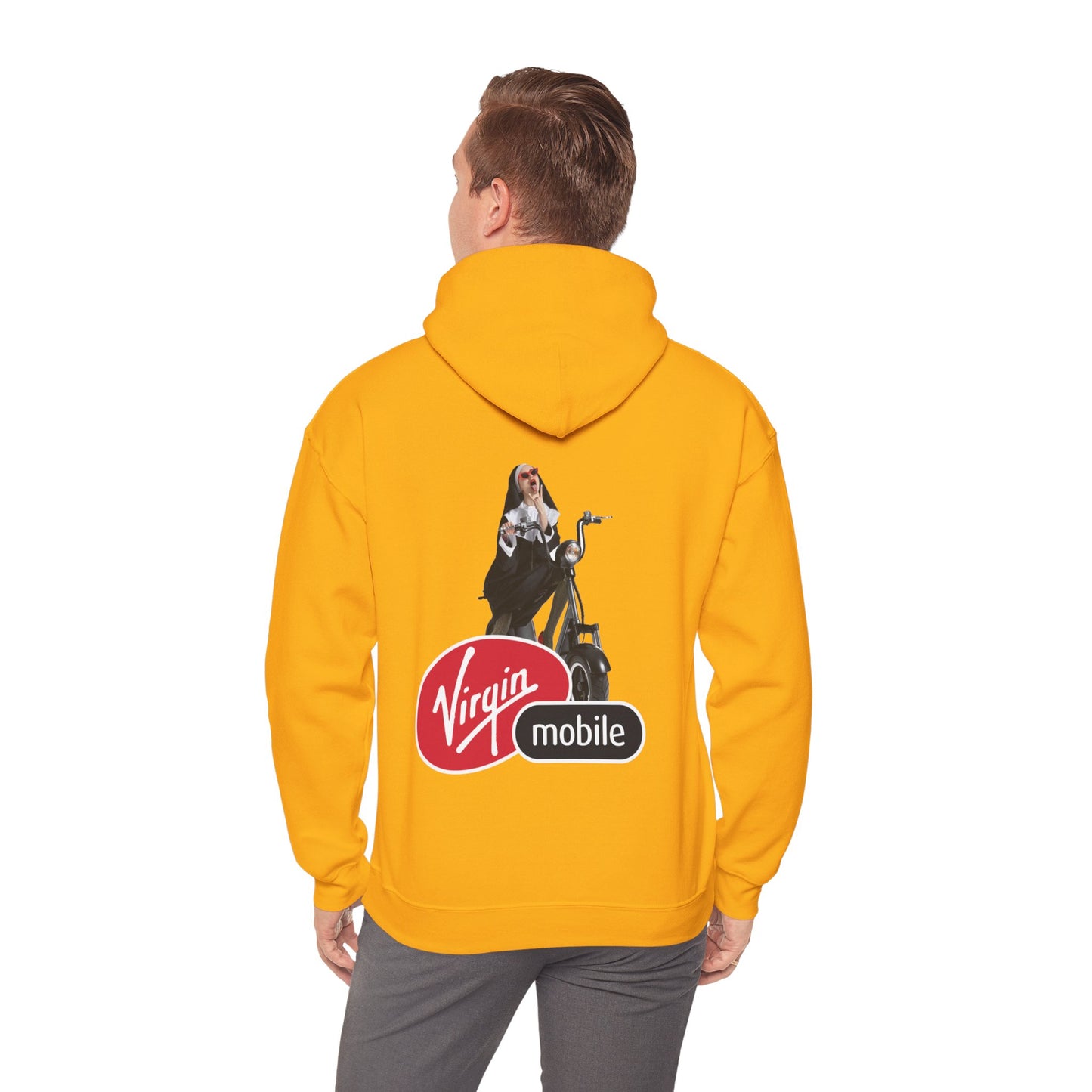"Virgin Mobile" Unisex Heavy Blend™ Hooded Sweatshirt