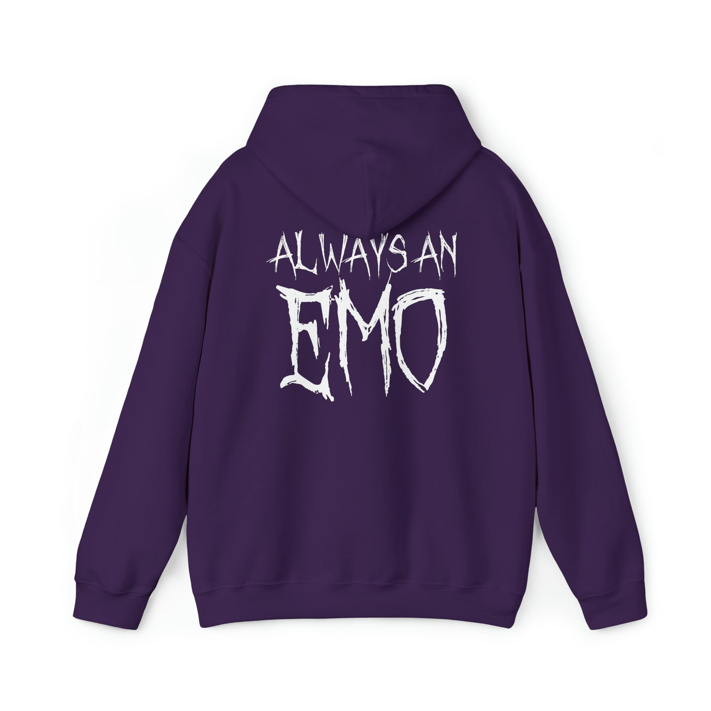 "Once An Emo, Always An Emo" Unisex Heavy Blend™ Hooded Sweatshirt