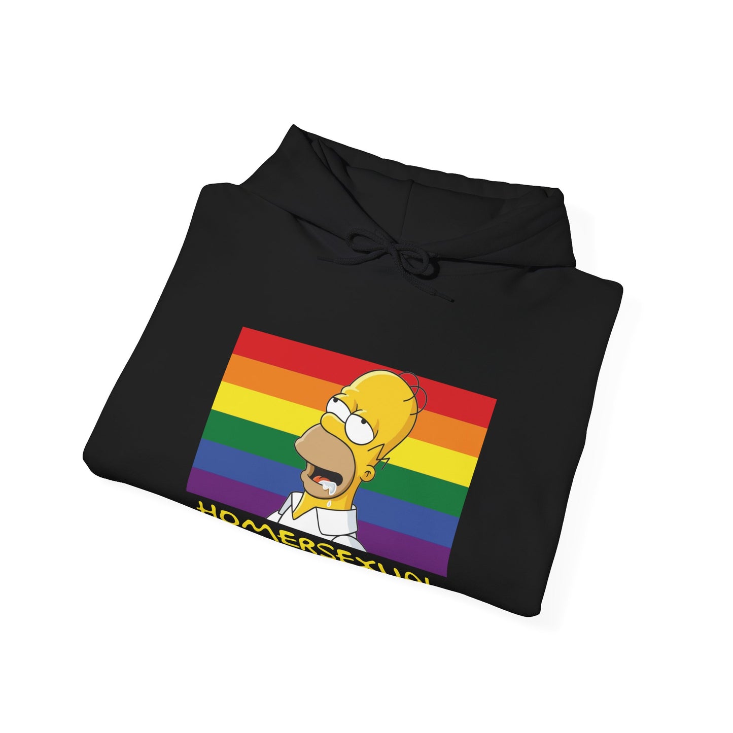 "Homersexual (The Simpsons)" Unisex Heavy Blend™ Hooded Sweatshirt
