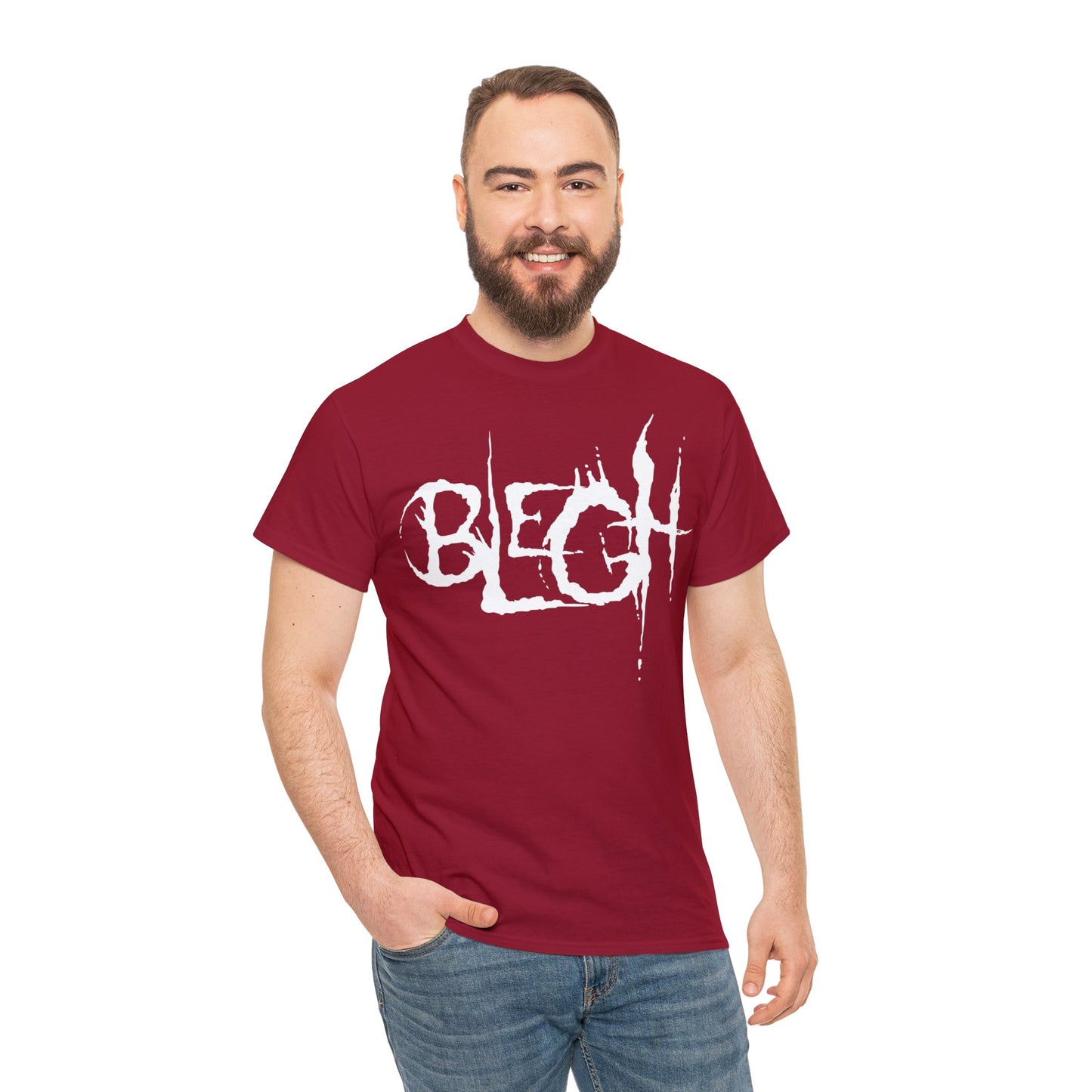"BLEGH" Unisex Heavy Cotton Tee