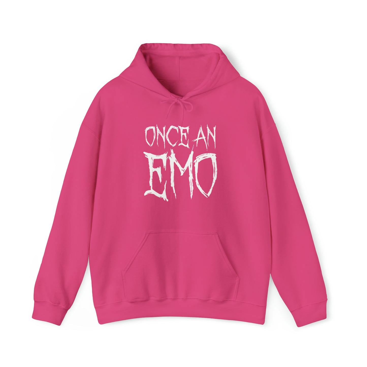 "Once An Emo, Always An Emo" Unisex Heavy Blend™ Hooded Sweatshirt