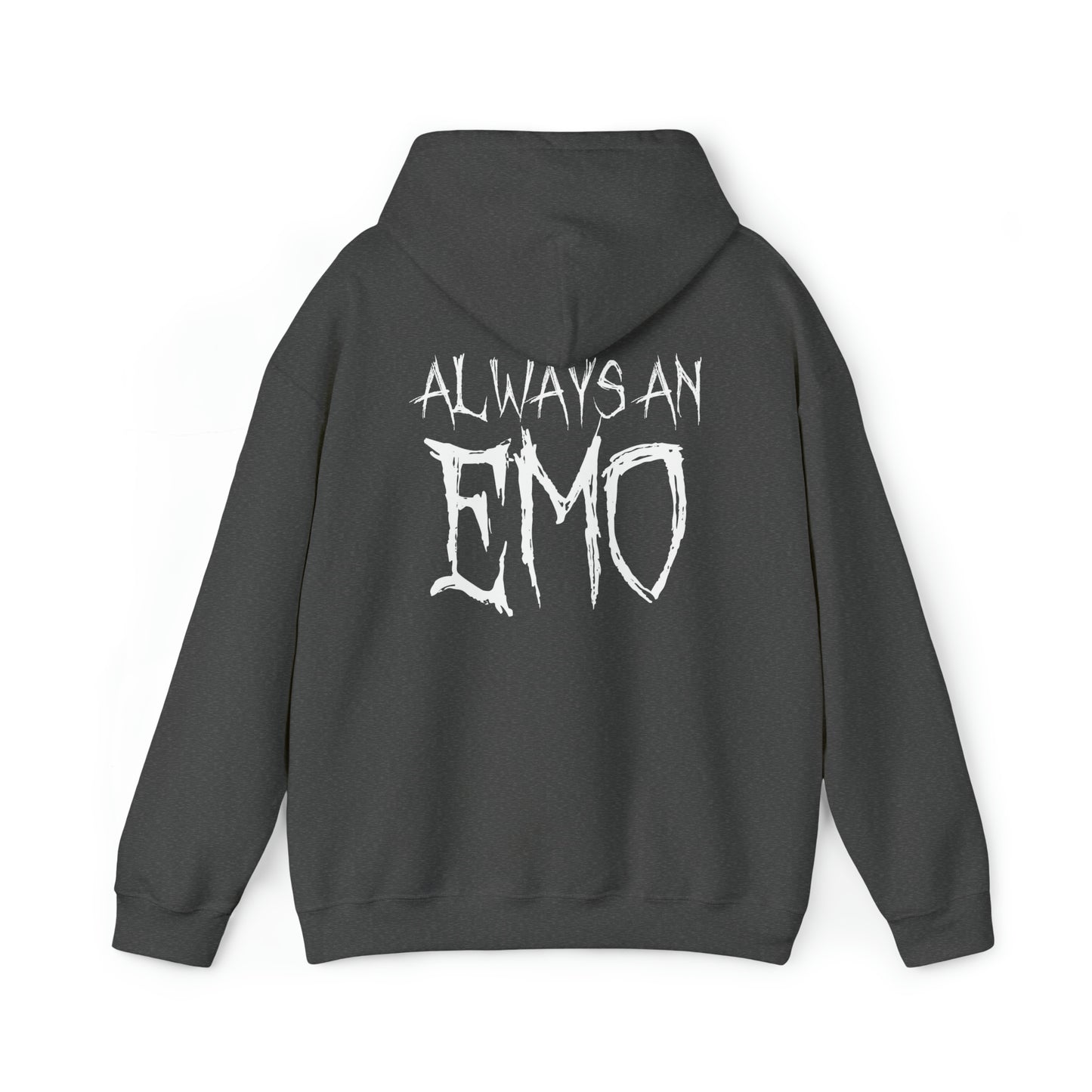 "Once An Emo, Always An Emo" Unisex Heavy Blend™ Hooded Sweatshirt