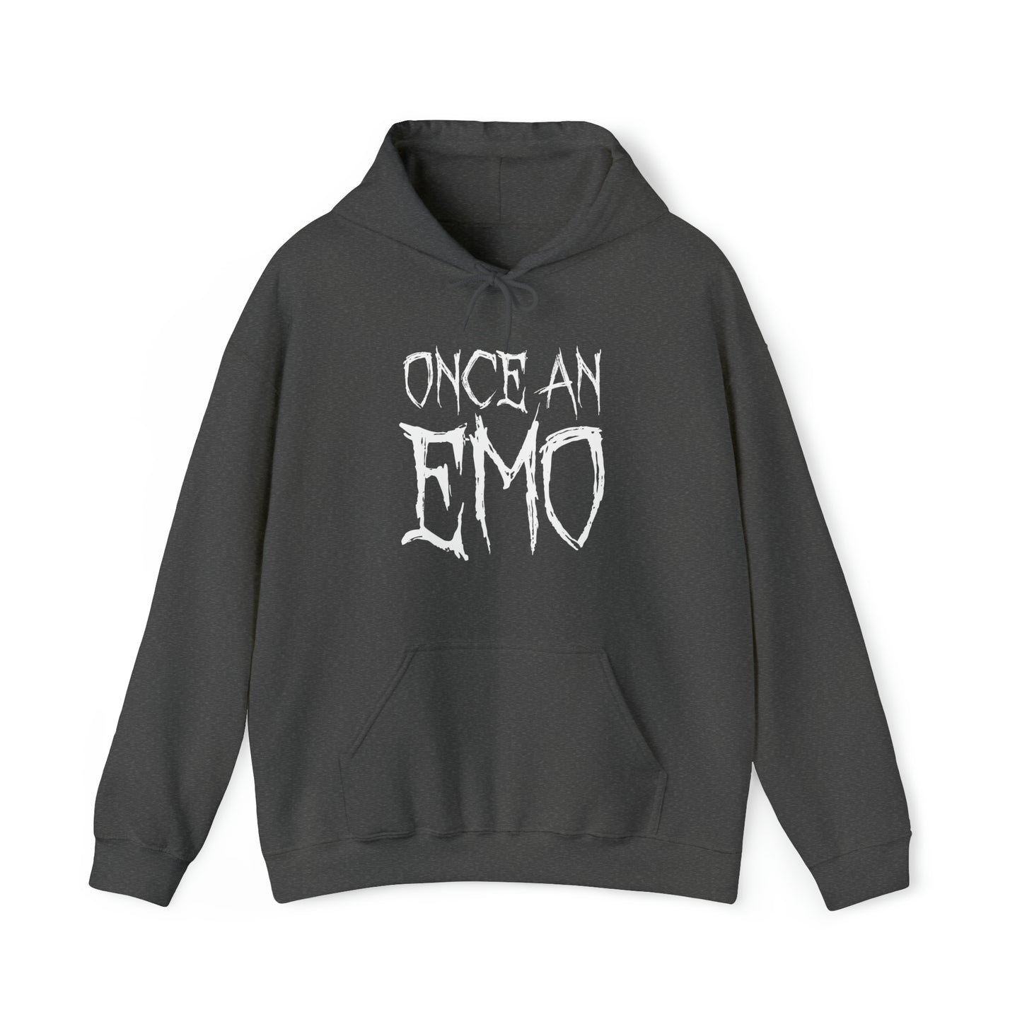 "Once An Emo, Always An Emo" Unisex Heavy Blend™ Hooded Sweatshirt