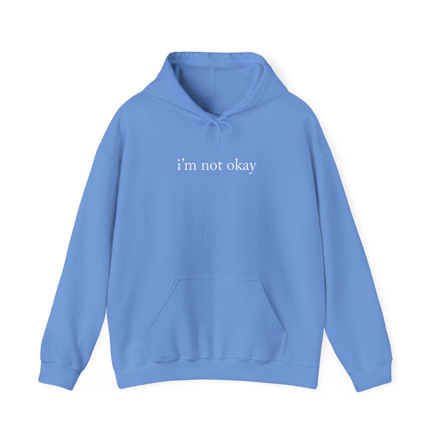 "I'm Not Okay" Unisex Heavy Blend™ Hooded Sweatshirt