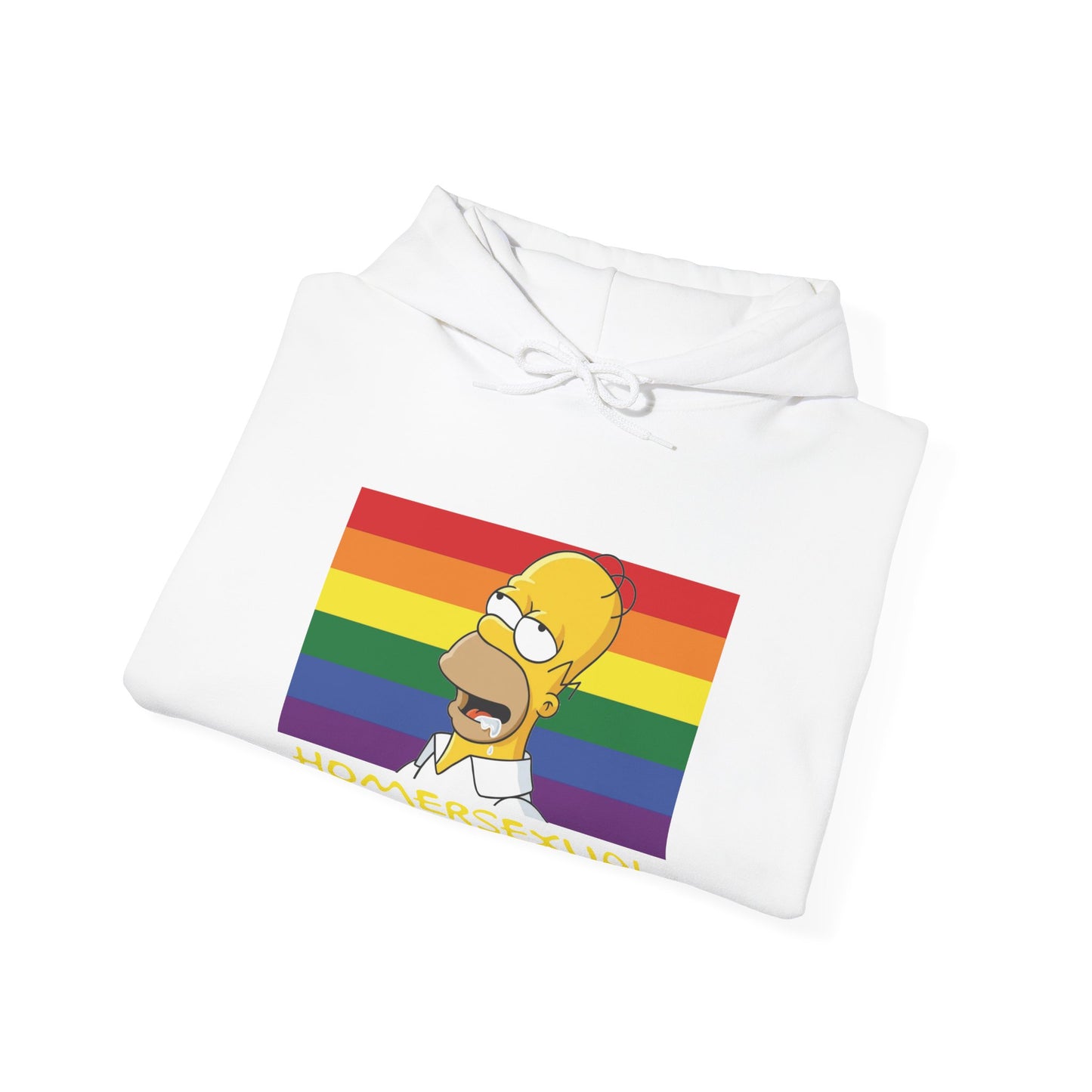 "Homersexual (The Simpsons)" Unisex Heavy Blend™ Hooded Sweatshirt