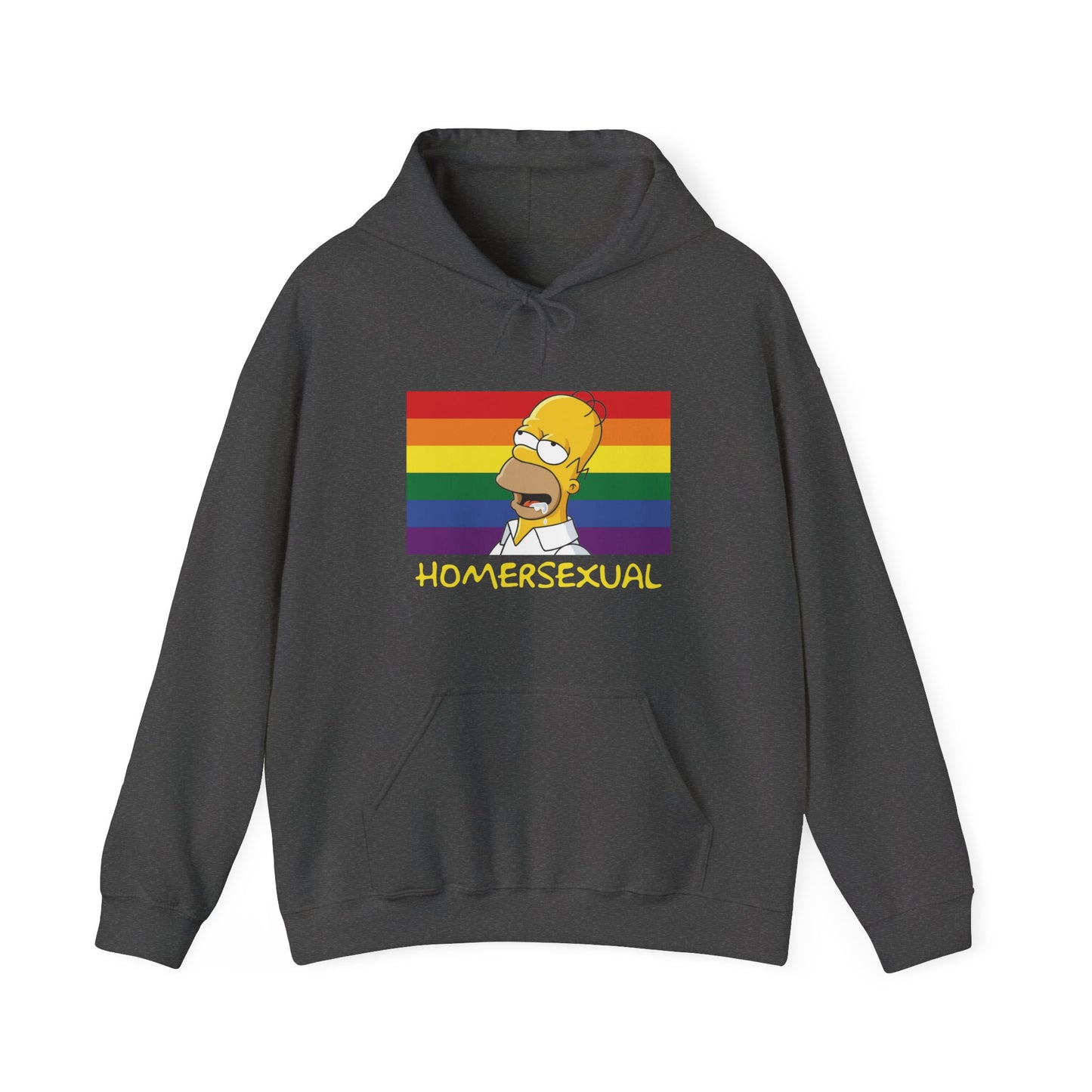 "Homersexual (The Simpsons)" Unisex Heavy Blend™ Hooded Sweatshirt