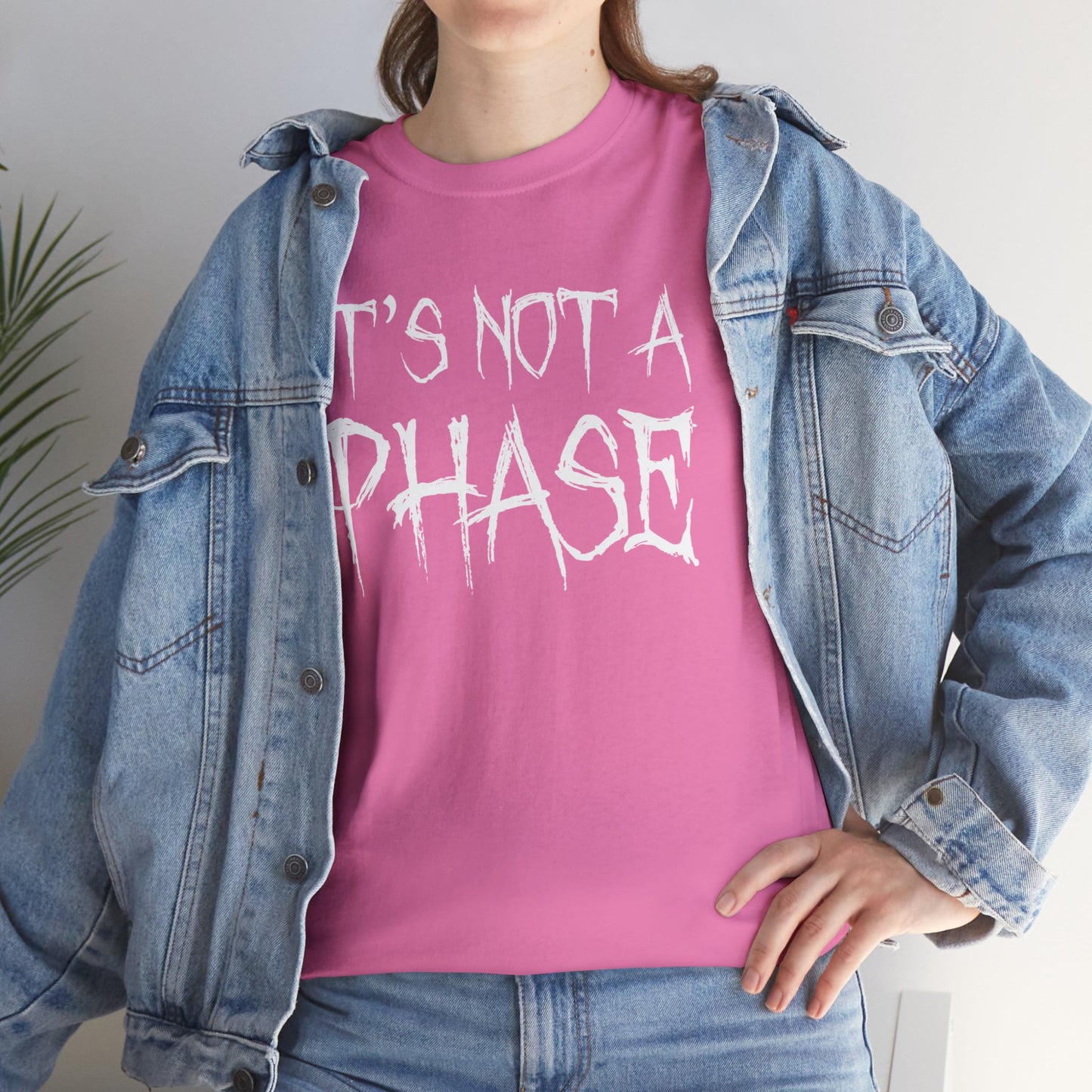 "It's Not A Phase" Unisex Heavy Cotton Tee