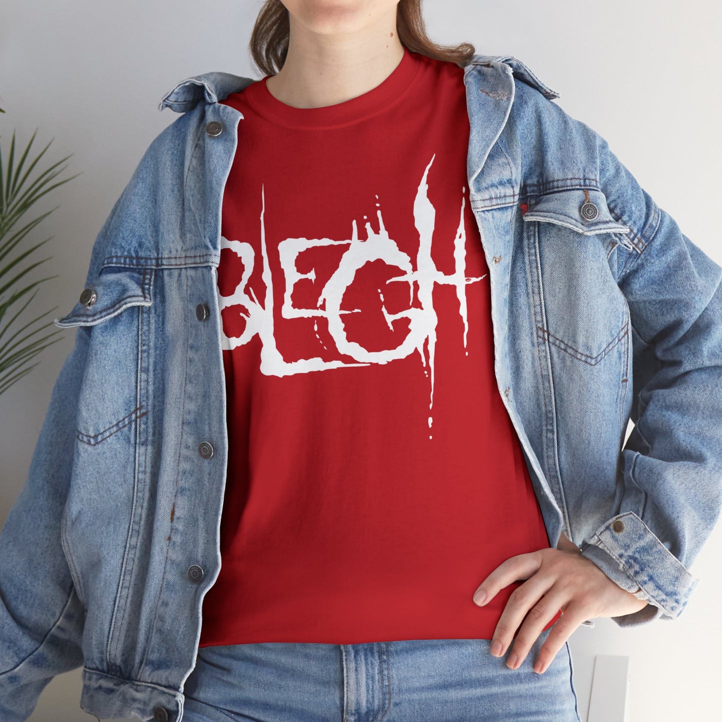 "BLEGH" Unisex Heavy Cotton Tee