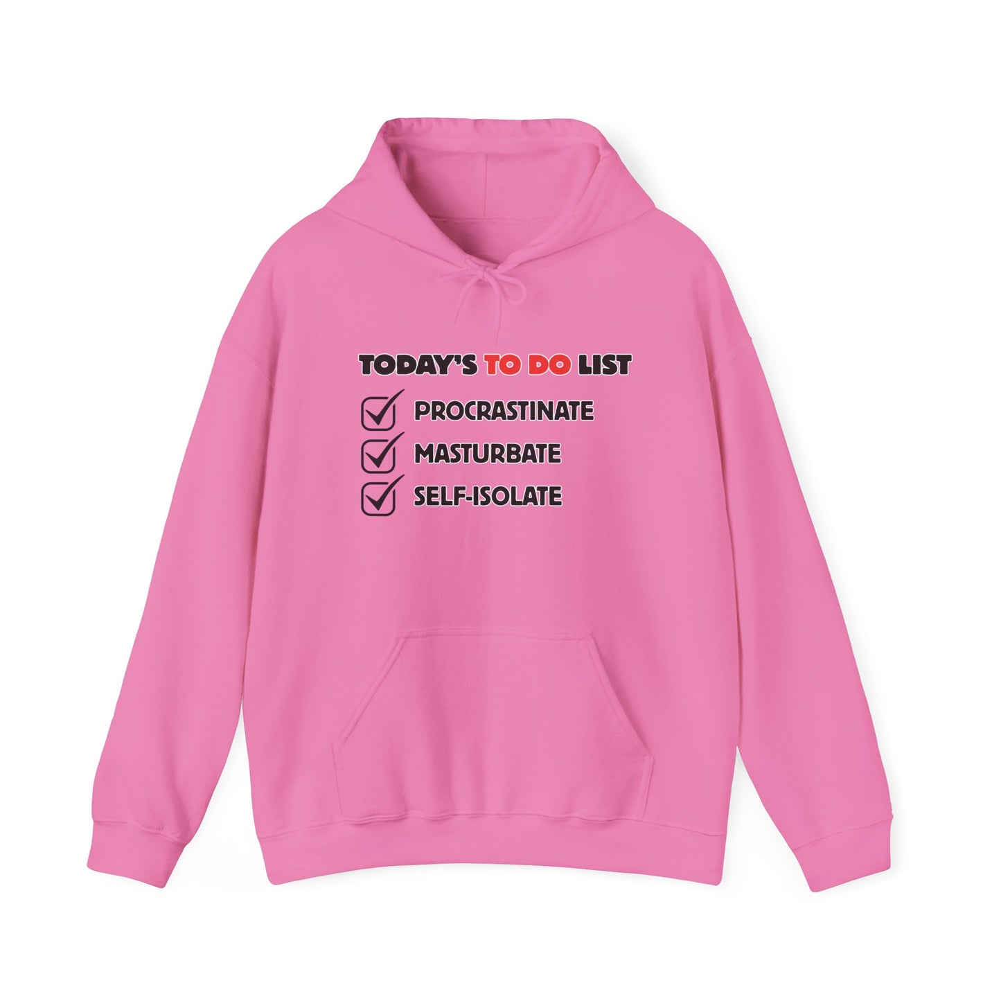 "Today's To Do List" Unisex Heavy Blend™ Hooded Sweatshirt