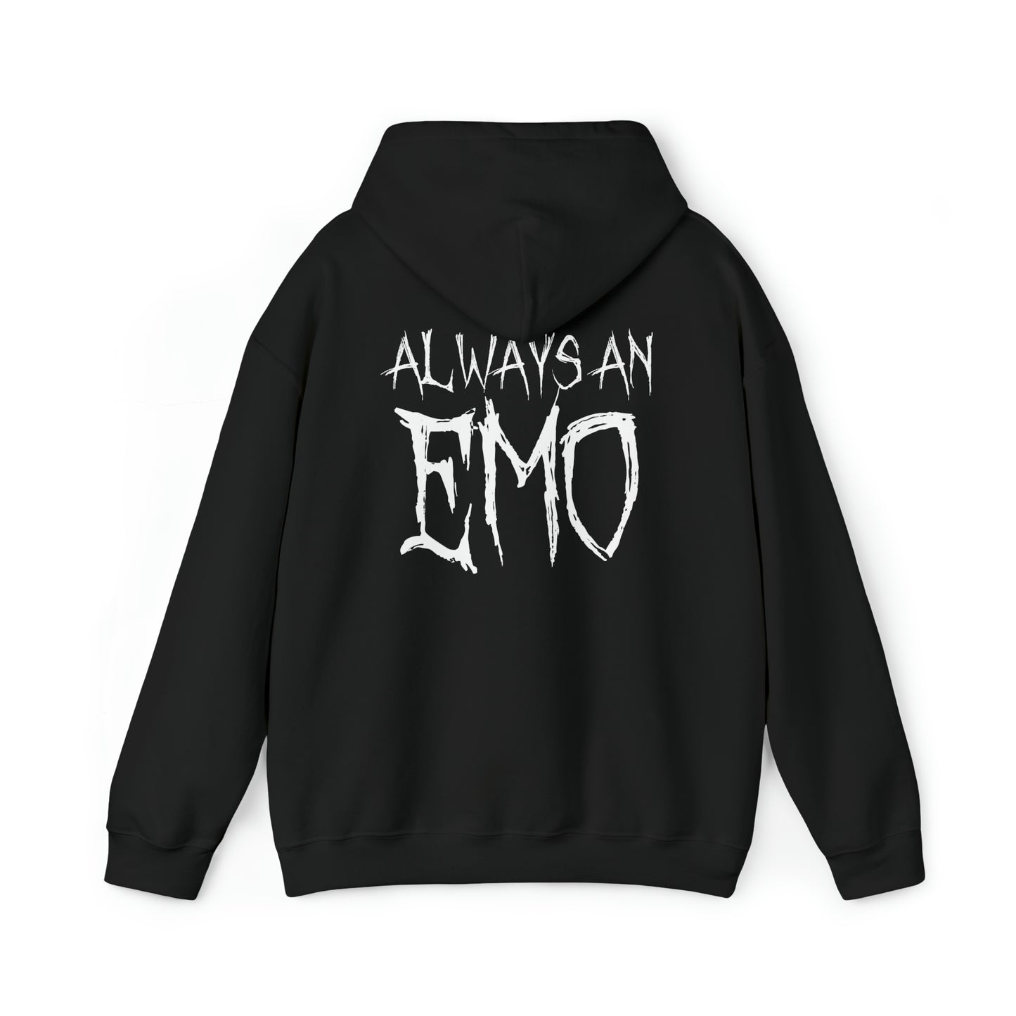 "Once An Emo, Always An Emo" Unisex Heavy Blend™ Hooded Sweatshirt