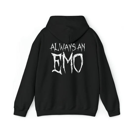 "Once An Emo, Always An Emo" Unisex Heavy Blend™ Hooded Sweatshirt