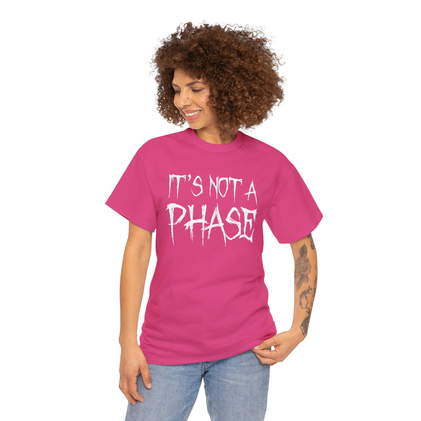 "It's Not A Phase" Unisex Heavy Cotton Tee