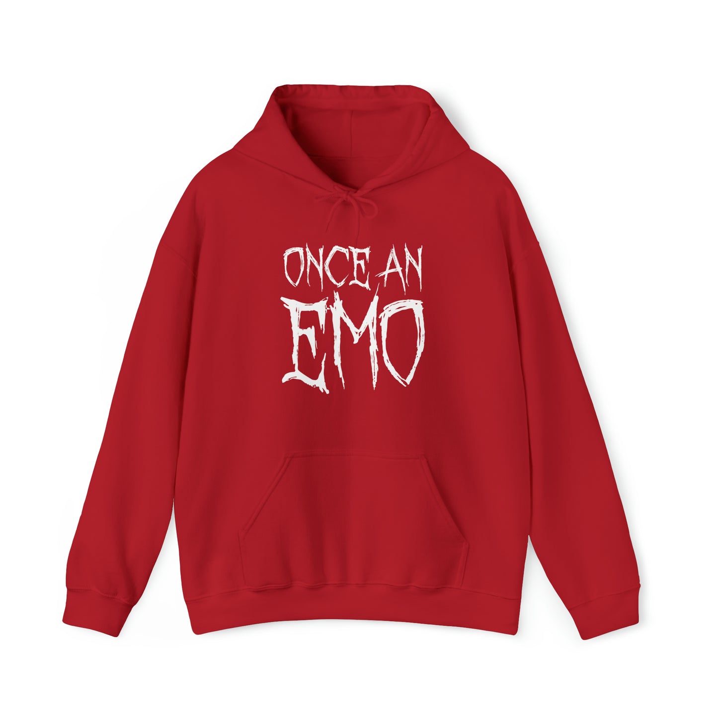 "Once An Emo, Always An Emo" Unisex Heavy Blend™ Hooded Sweatshirt
