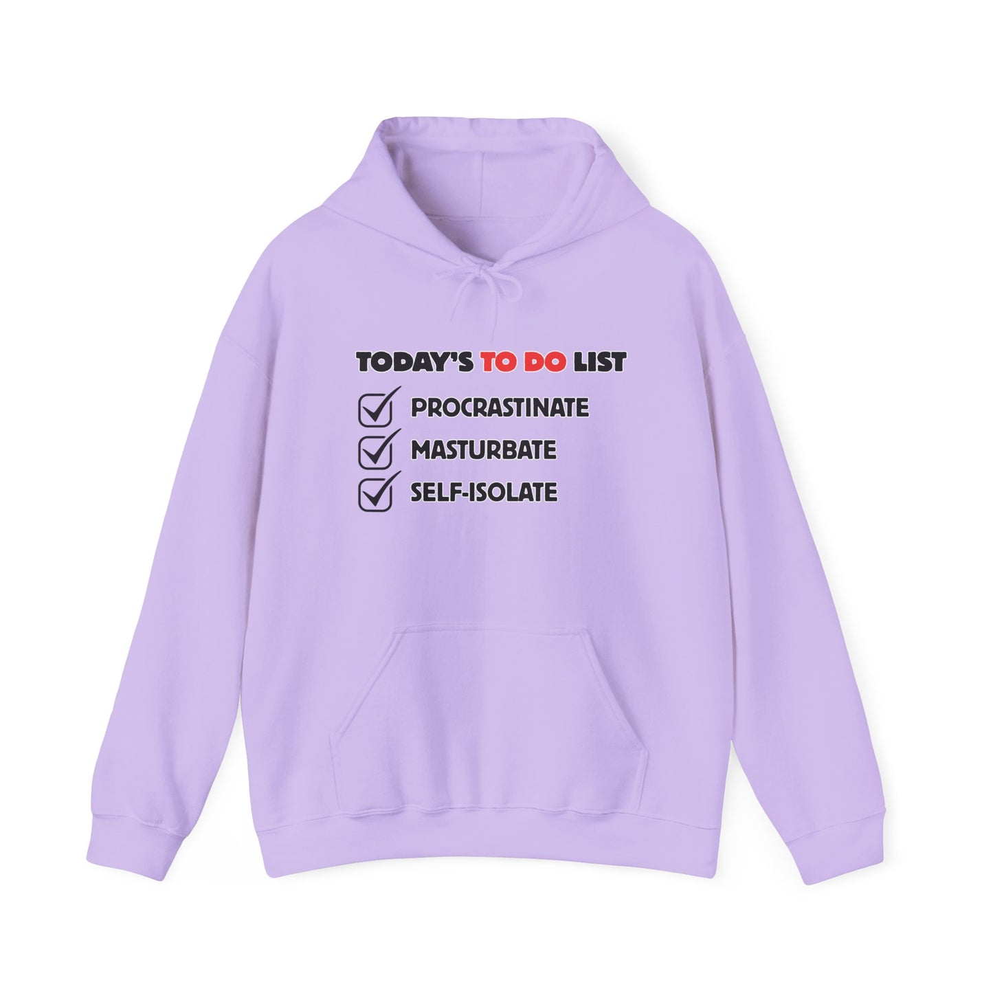 "Today's To Do List" Unisex Heavy Blend™ Hooded Sweatshirt
