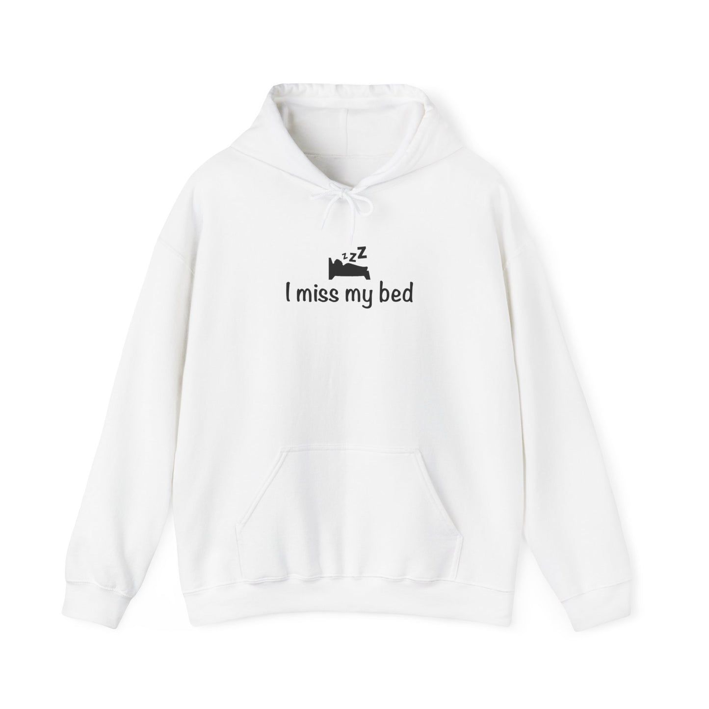 "I Miss My Bed" Unisex Heavy Blend™ Hooded Sweatshirt