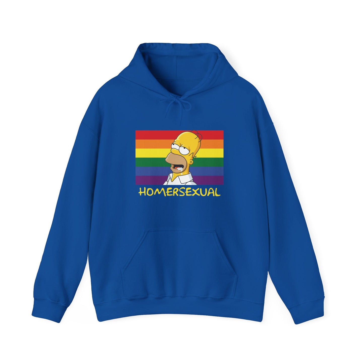 "Homersexual (The Simpsons)" Unisex Heavy Blend™ Hooded Sweatshirt