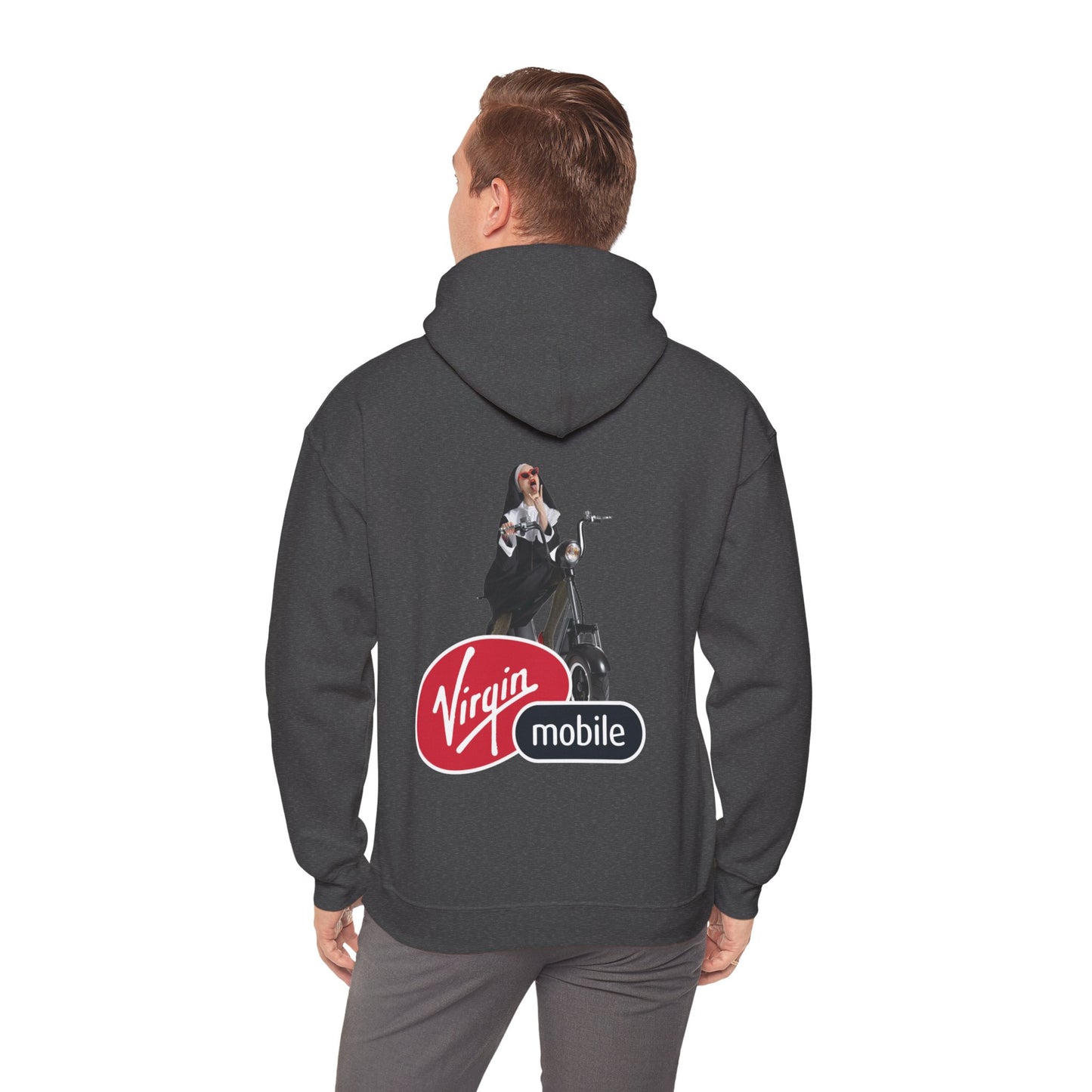 "Virgin Mobile" Unisex Heavy Blend™ Hooded Sweatshirt