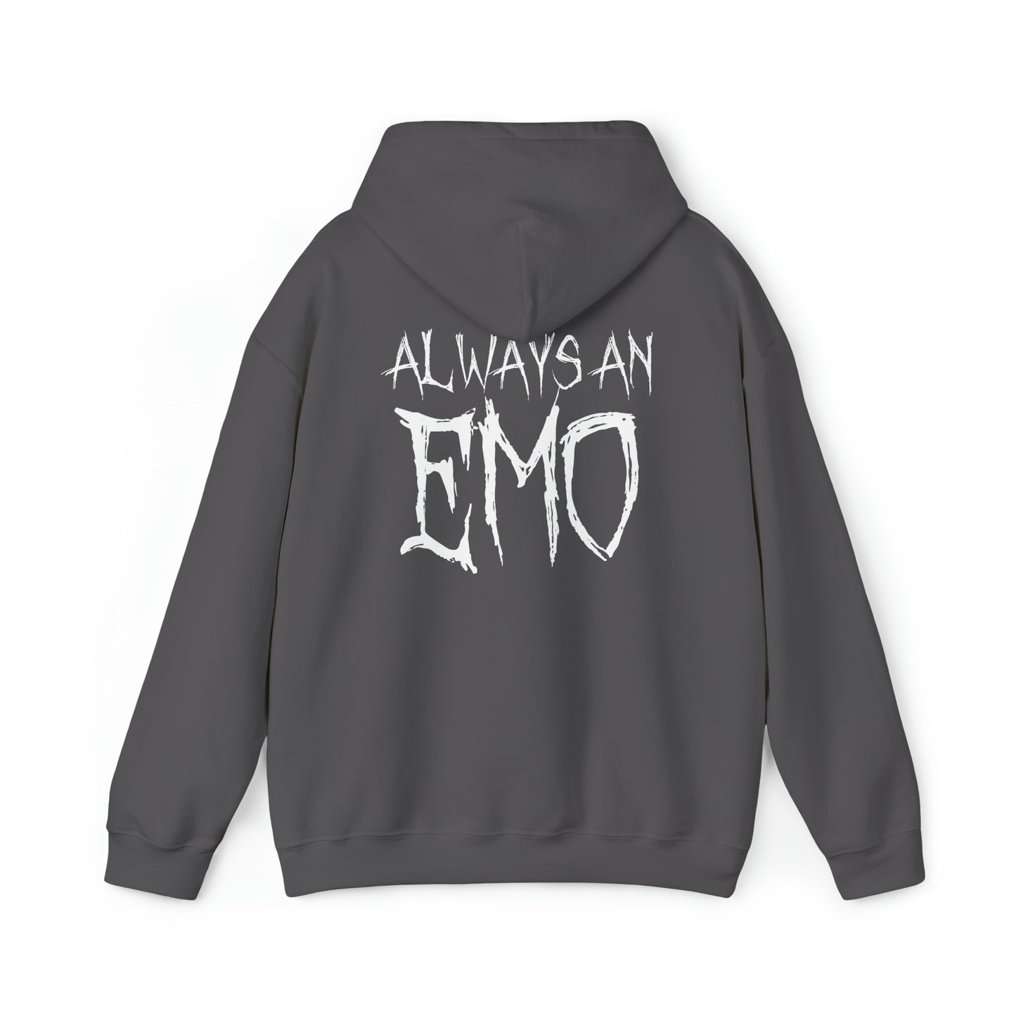 "Once An Emo, Always An Emo" Unisex Heavy Blend™ Hooded Sweatshirt