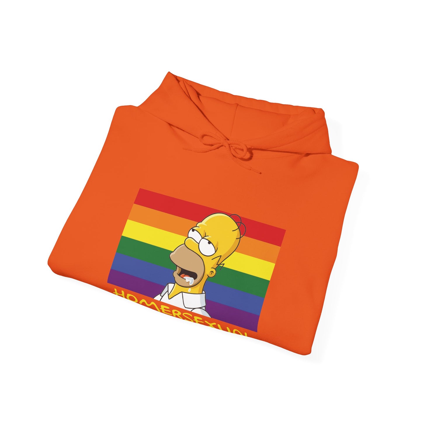 "Homersexual (The Simpsons)" Unisex Heavy Blend™ Hooded Sweatshirt