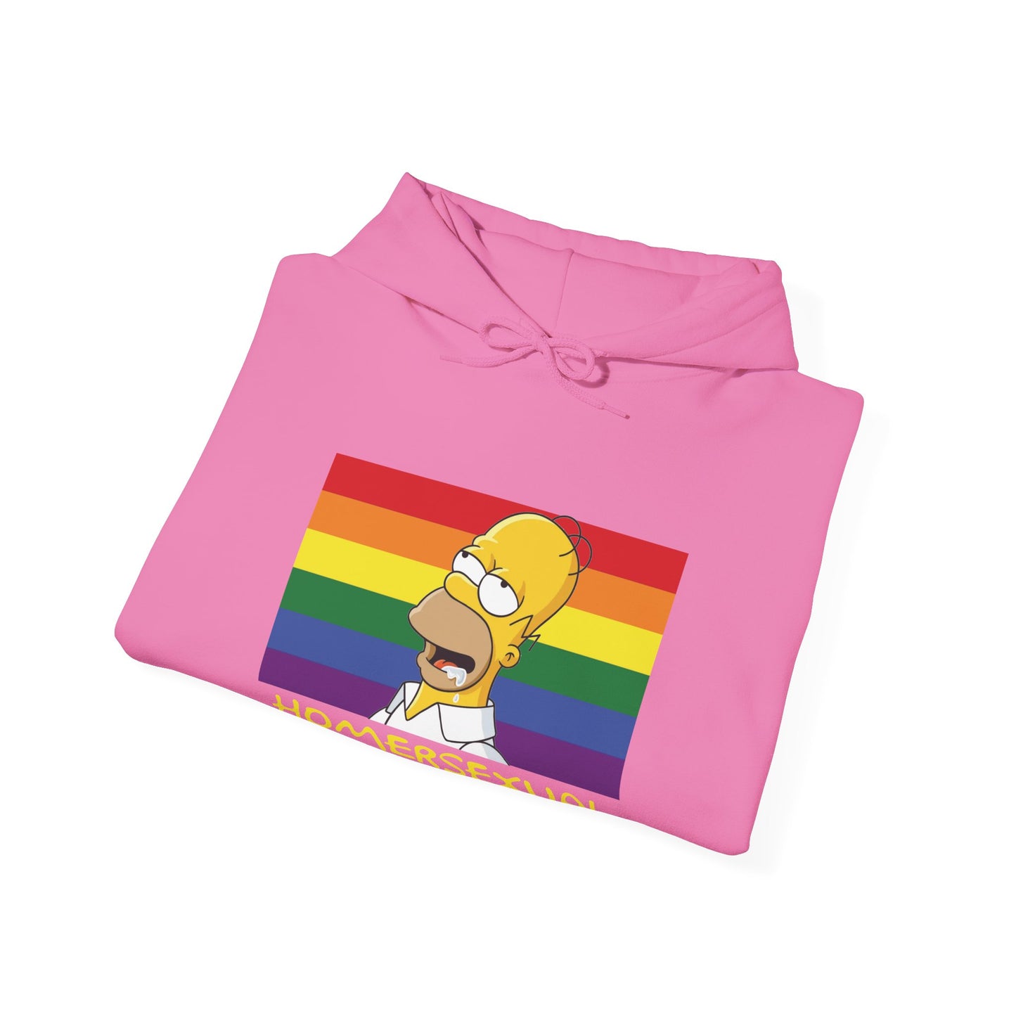 "Homersexual (The Simpsons)" Unisex Heavy Blend™ Hooded Sweatshirt
