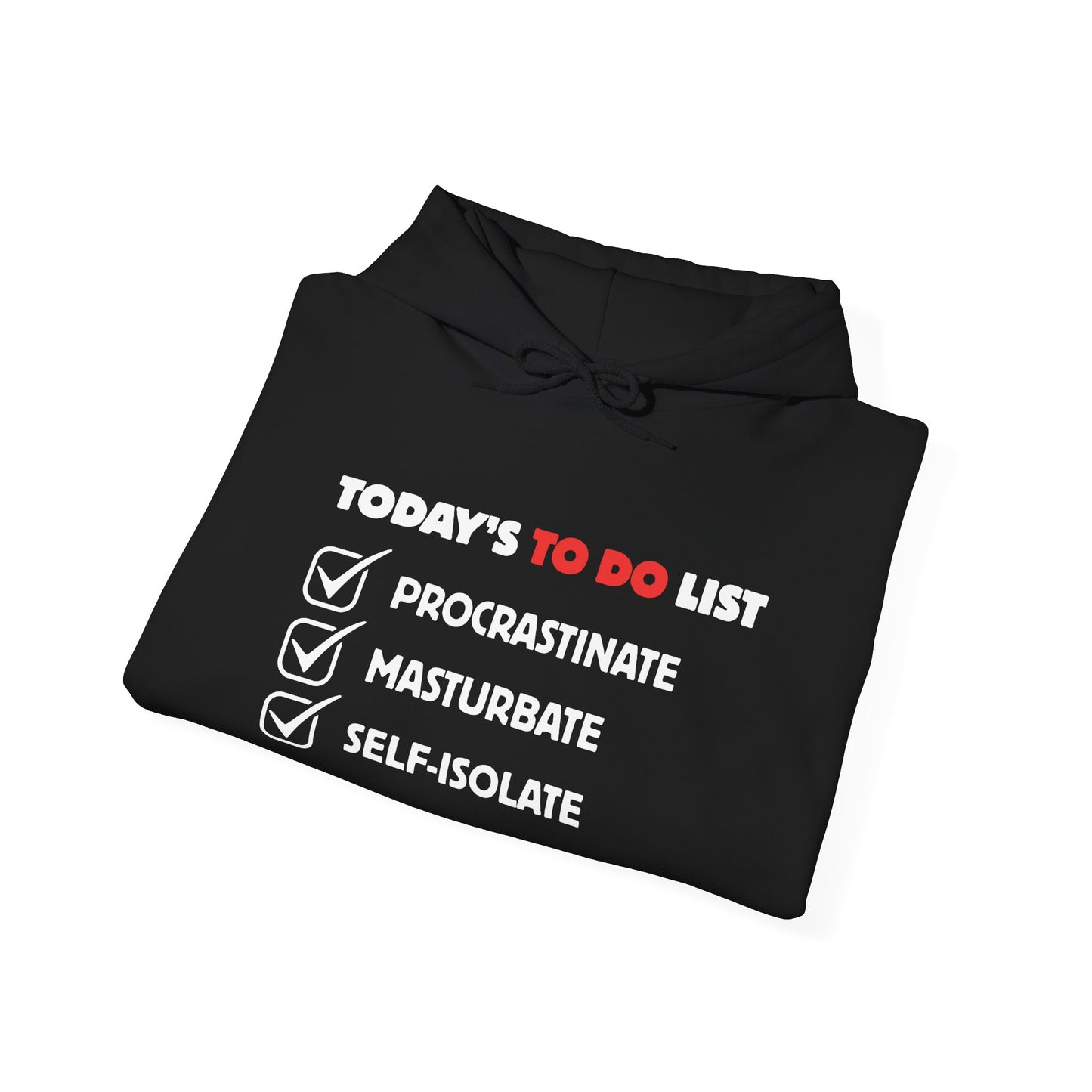 "Today's To Do List" Unisex Heavy Blend™ Hooded Sweatshirt