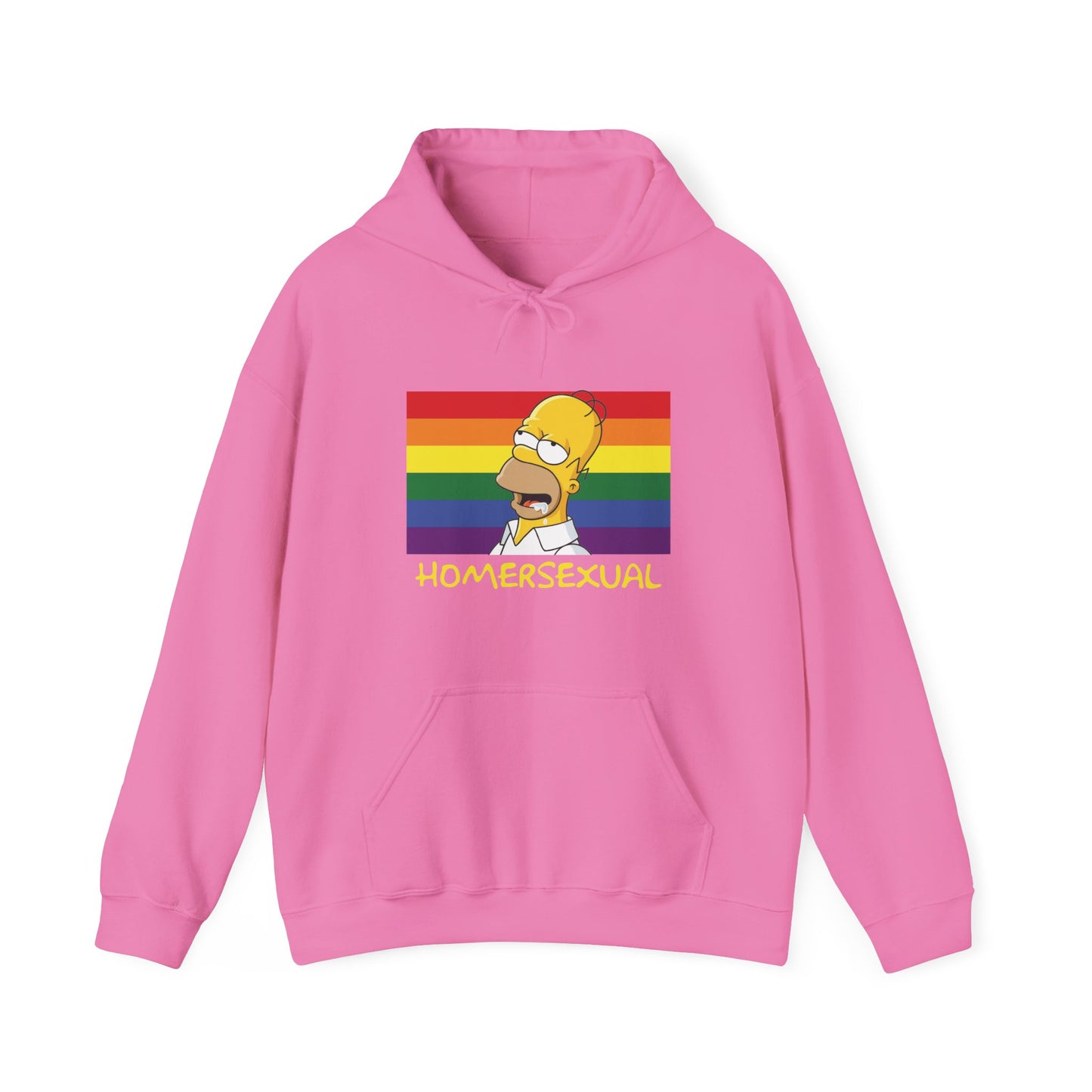 "Homersexual (The Simpsons)" Unisex Heavy Blend™ Hooded Sweatshirt