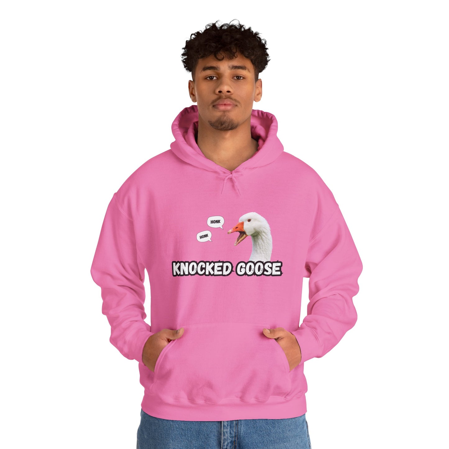 "Knocked Goose" Unisex Heavy Blend™ Hooded Sweatshirt