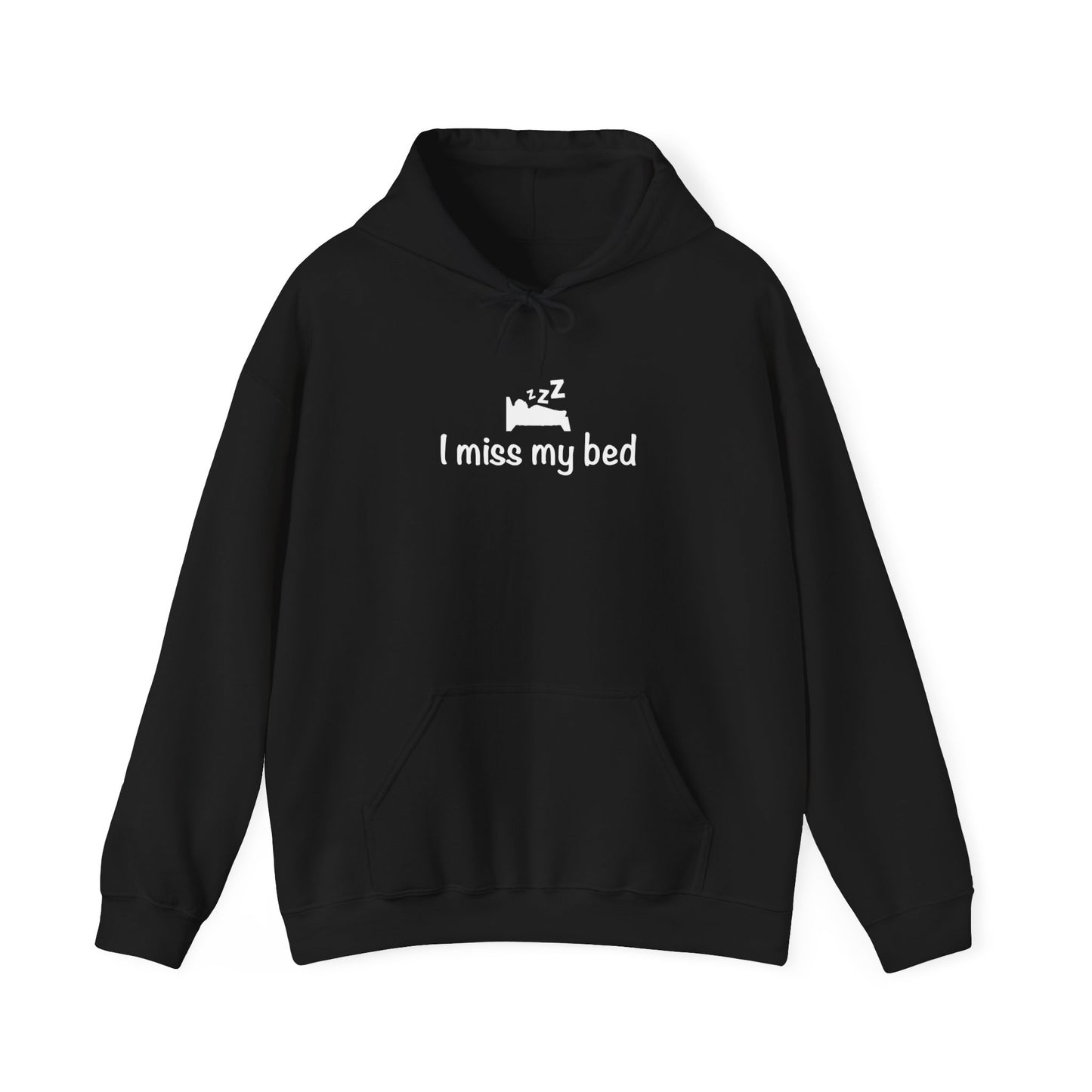 "I Miss My Bed" Unisex Heavy Blend™ Hooded Sweatshirt
